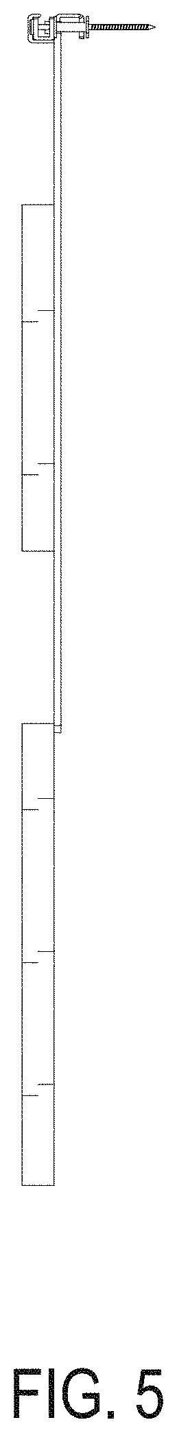 Patent USD1000129 Figure 5 – Hanging photo display