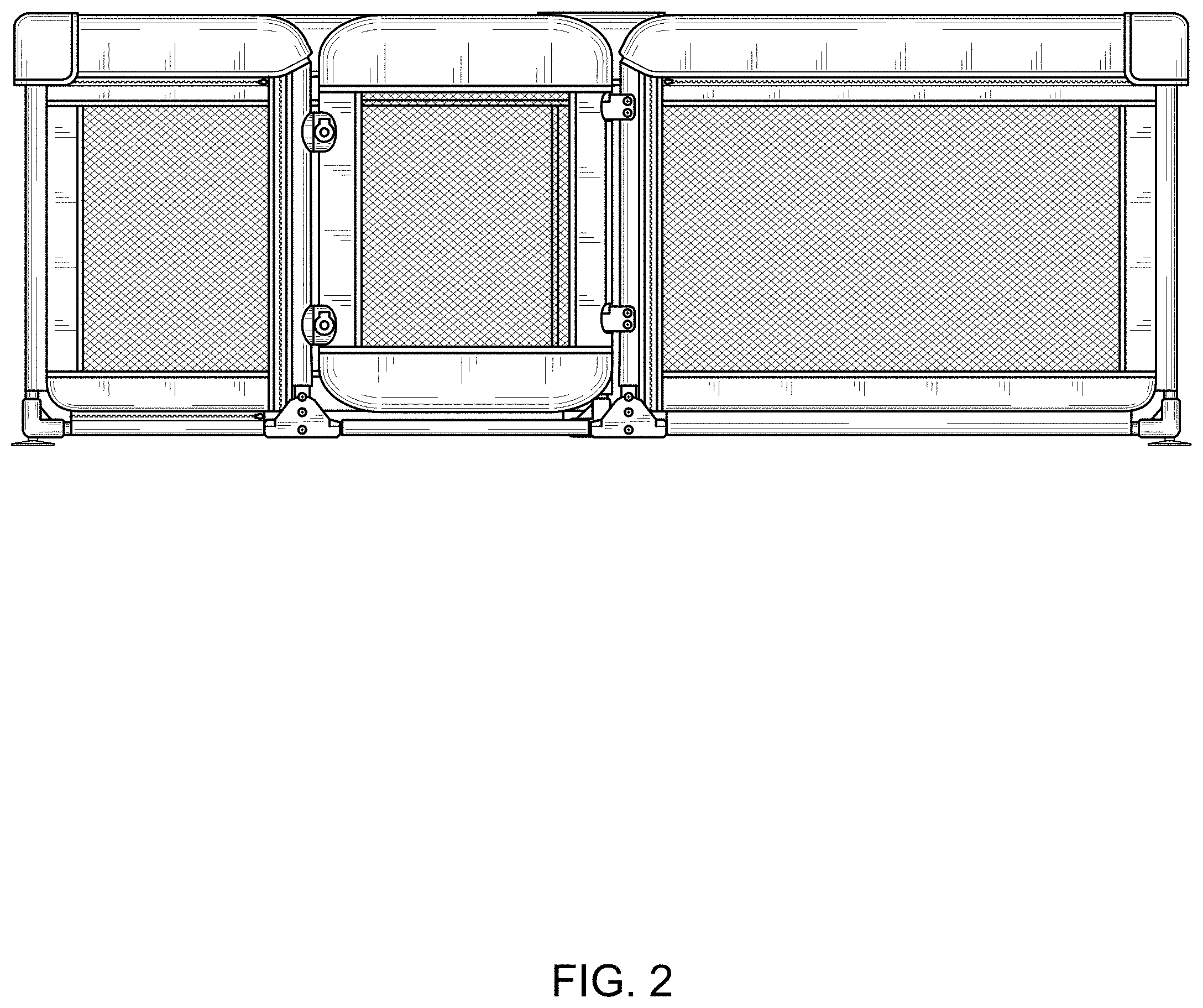Patent USD1000131 Figure 2 – Playpen