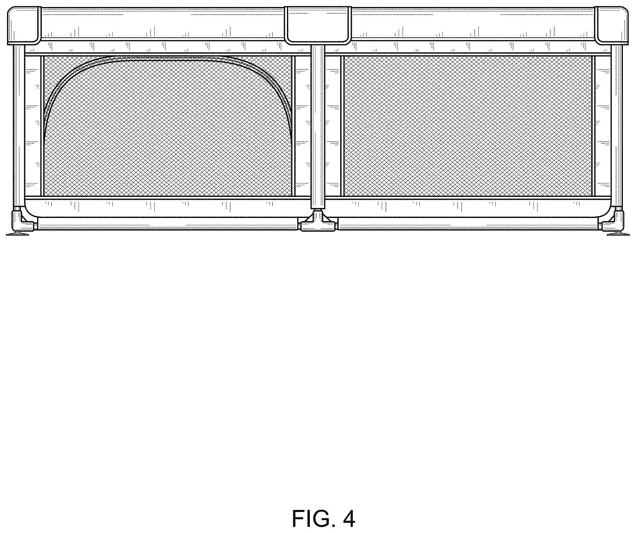 Patent USD1000131 Figure 4 – Playpen