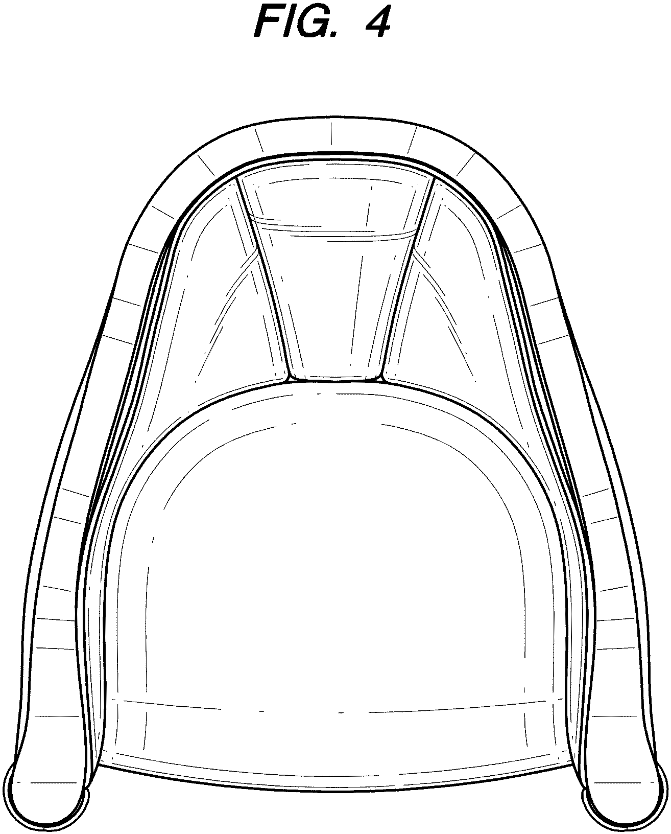 Patent USD1000132 Figure 4 – Chair