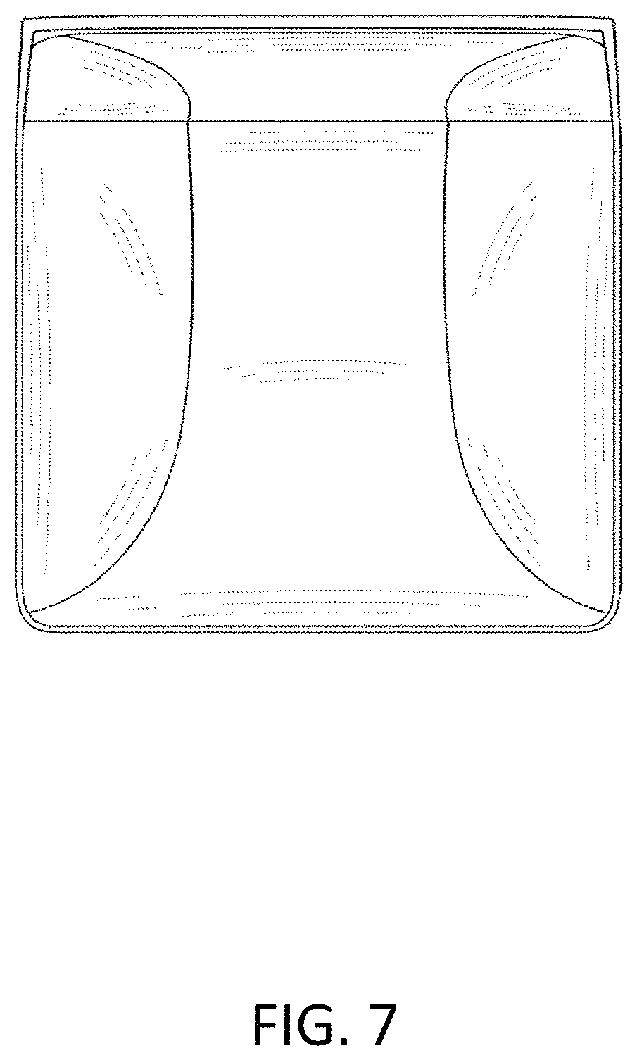 Patent USD1000133 Figure 7 – Combined chair and ottoman