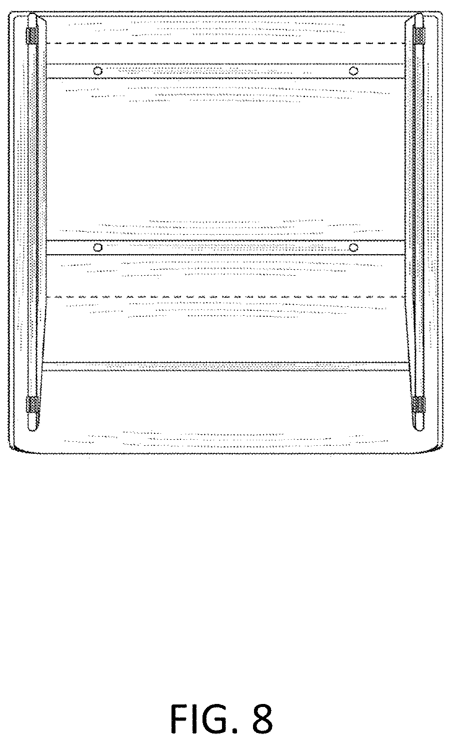 Patent USD1000133 Figure 8 – Combined chair and ottoman