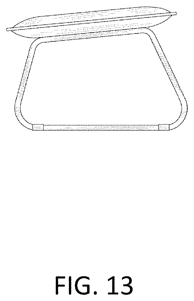 Patent USD1000133 Figure 13 – Combined chair and ottoman