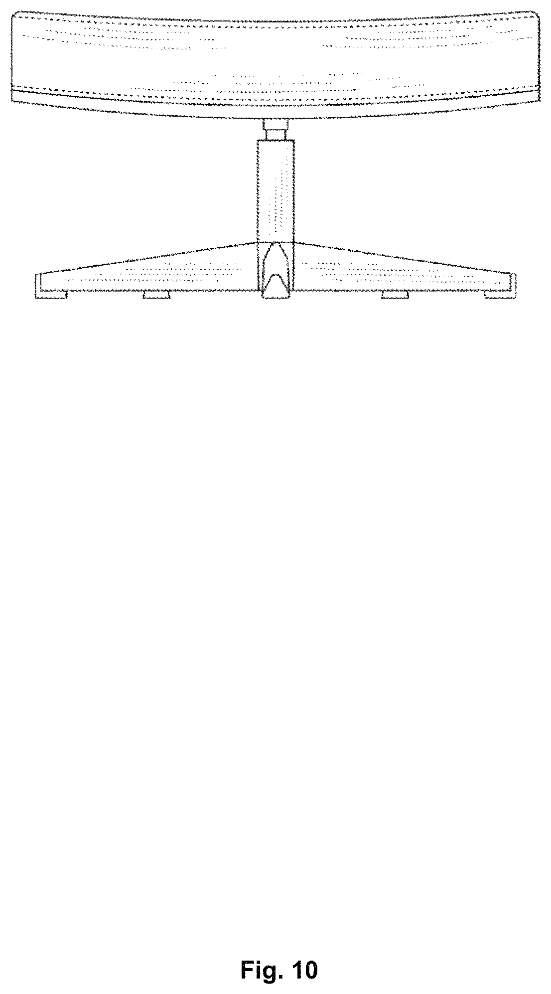 Patent USD1000134 Figure 10 – Combined chair and ottoman