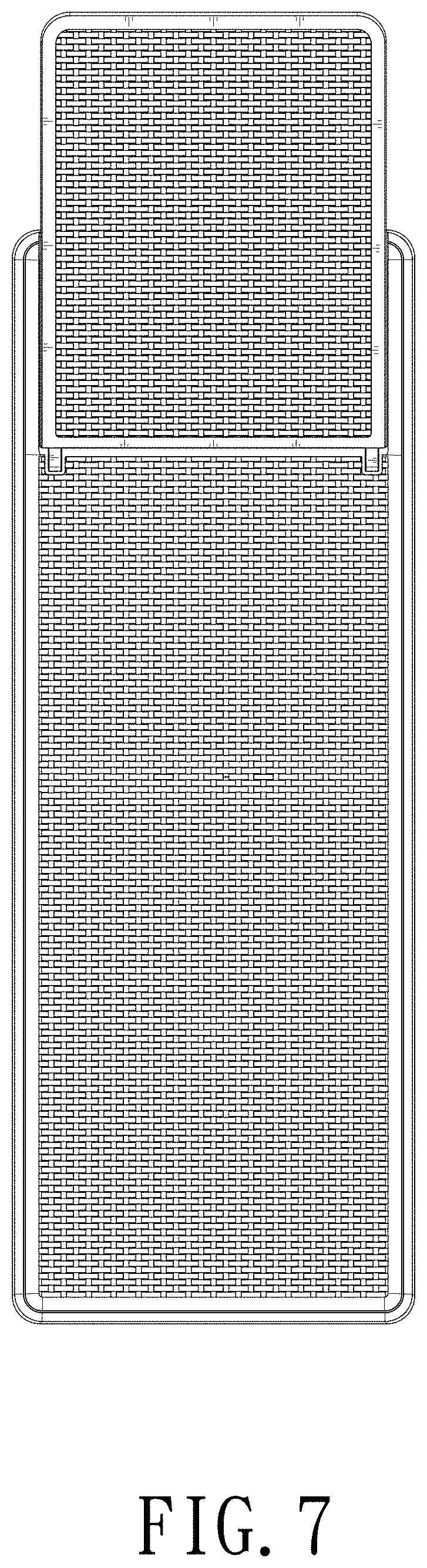 Patent USD1000142 Figure 7 – Sun lounger