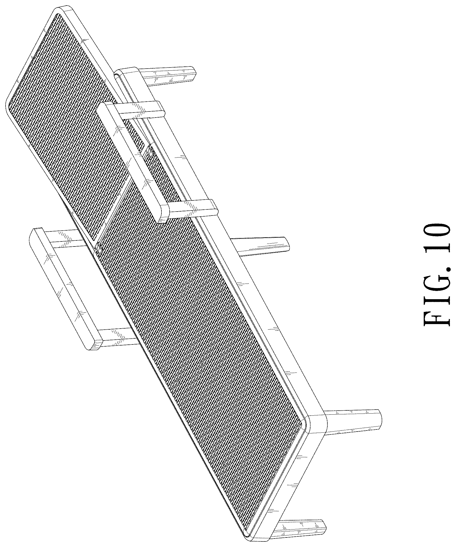 Patent USD1000142 Figure 10 – Sun lounger