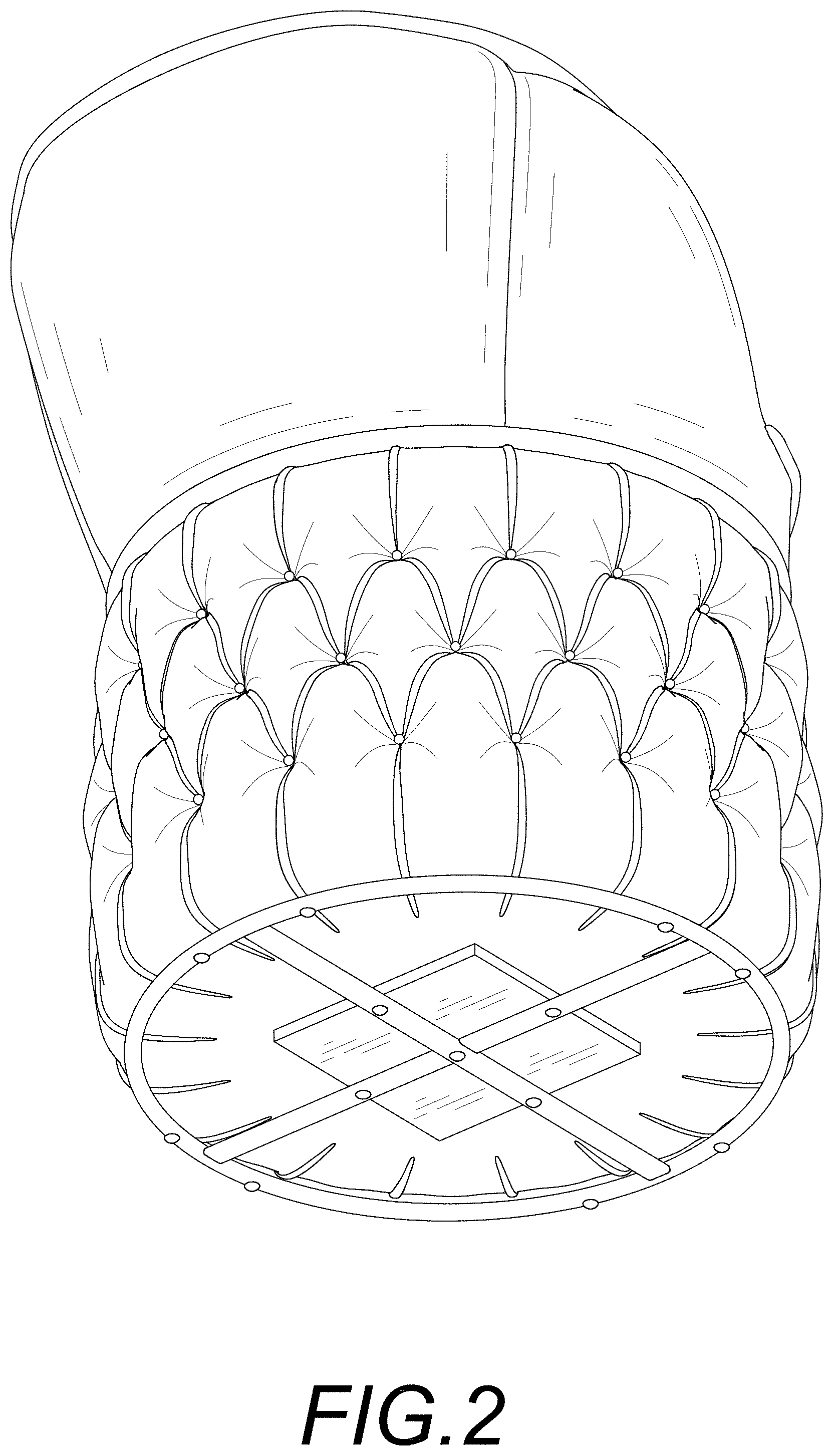 Patent USD1000143 Figure 2 – Chair