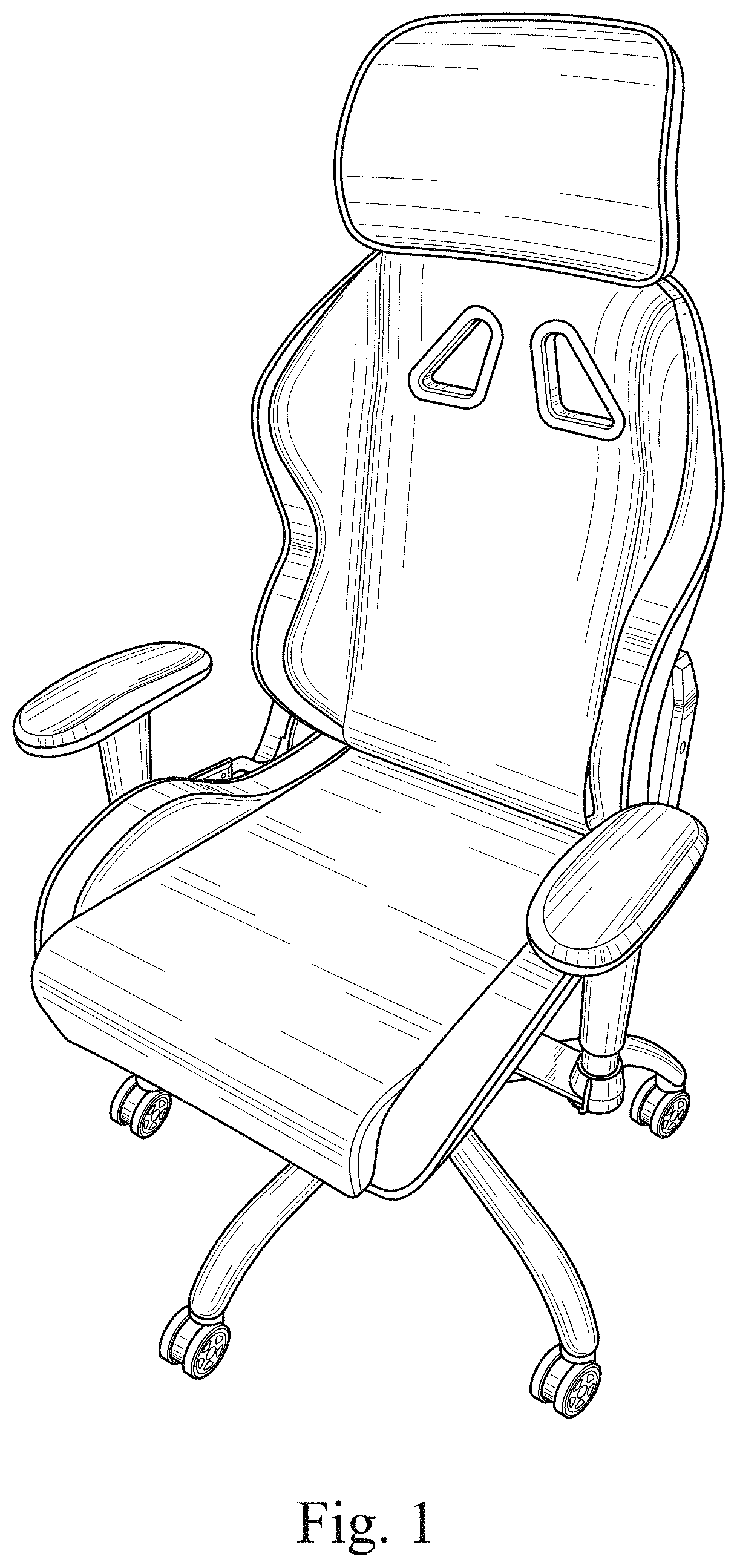 Patent USD1000144 Figure 1 – Chair