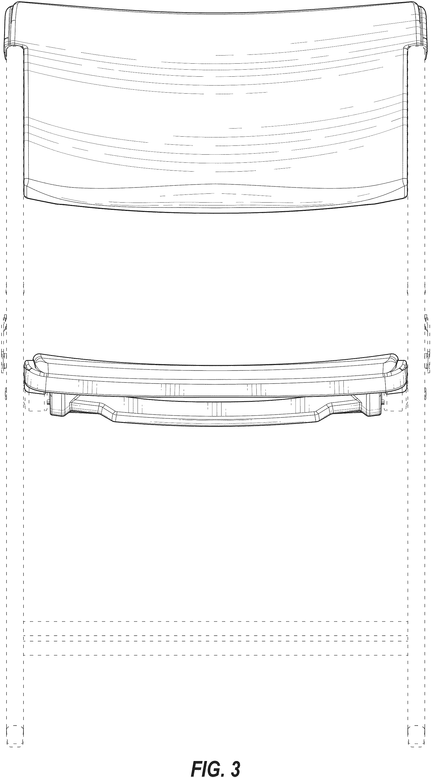 Patent USD1000145 Figure 3 – Chair