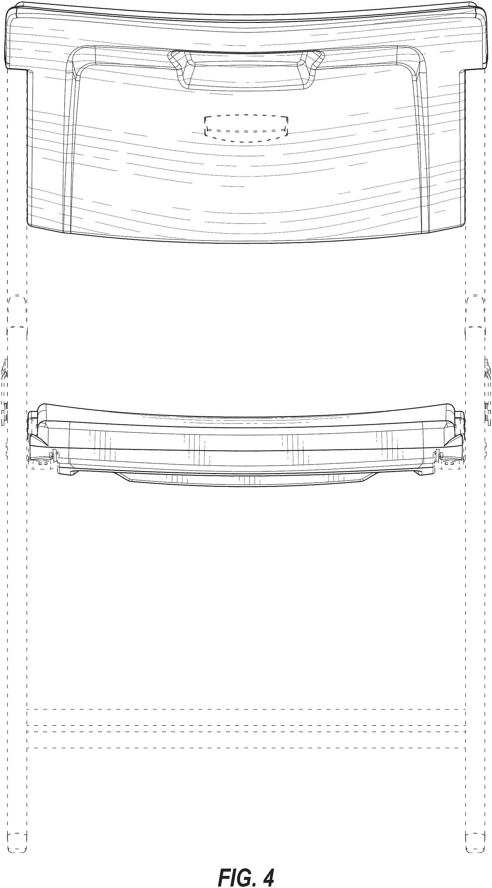 Patent USD1000145 Figure 4 – Chair