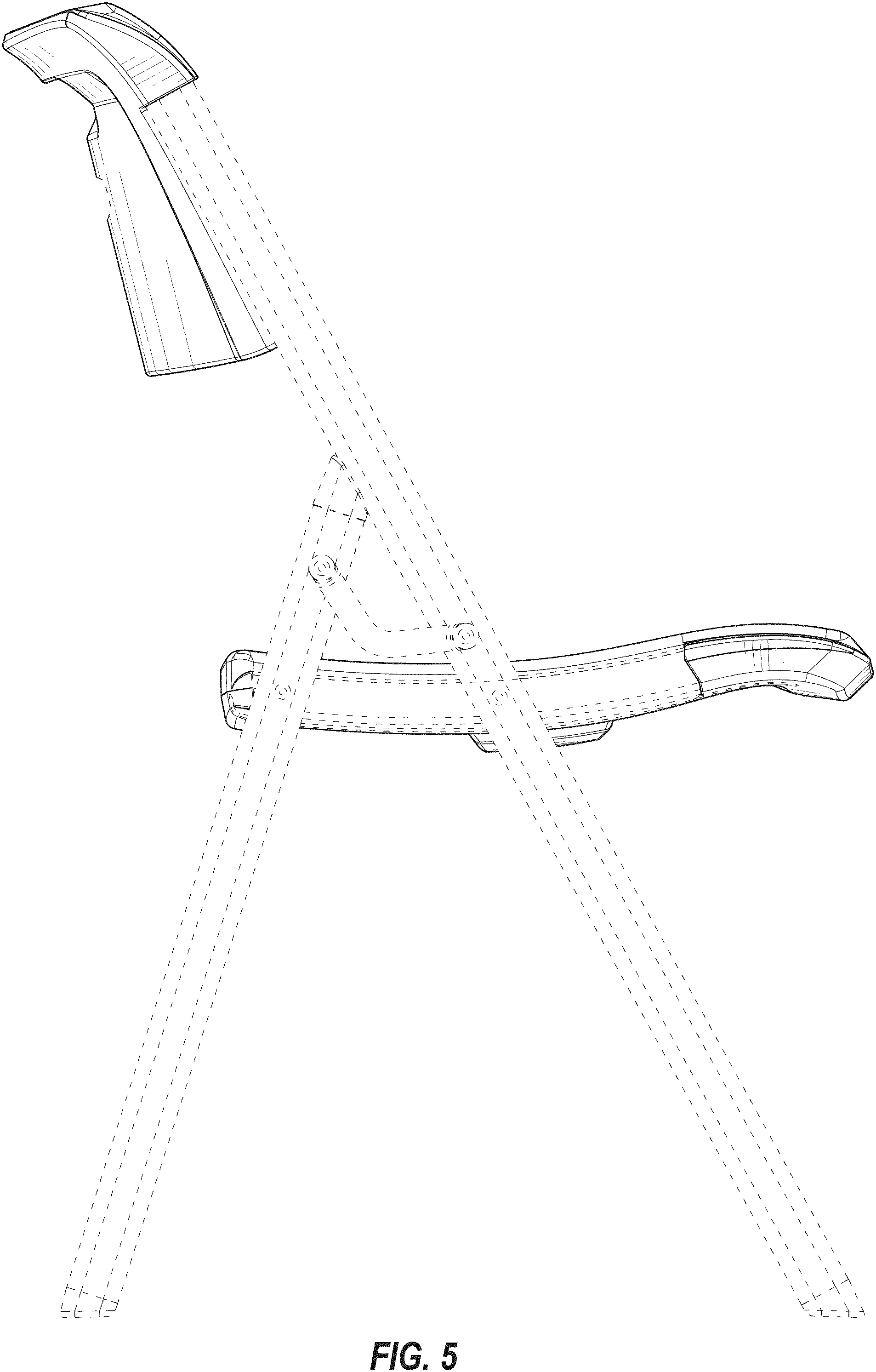 Patent USD1000145 Figure 5 – Chair
