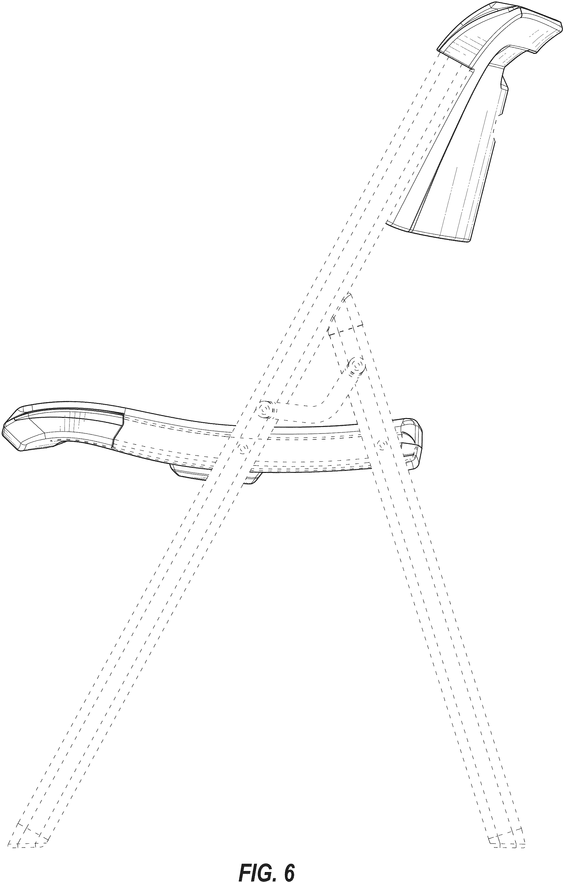 Patent USD1000145 Figure 6 – Chair