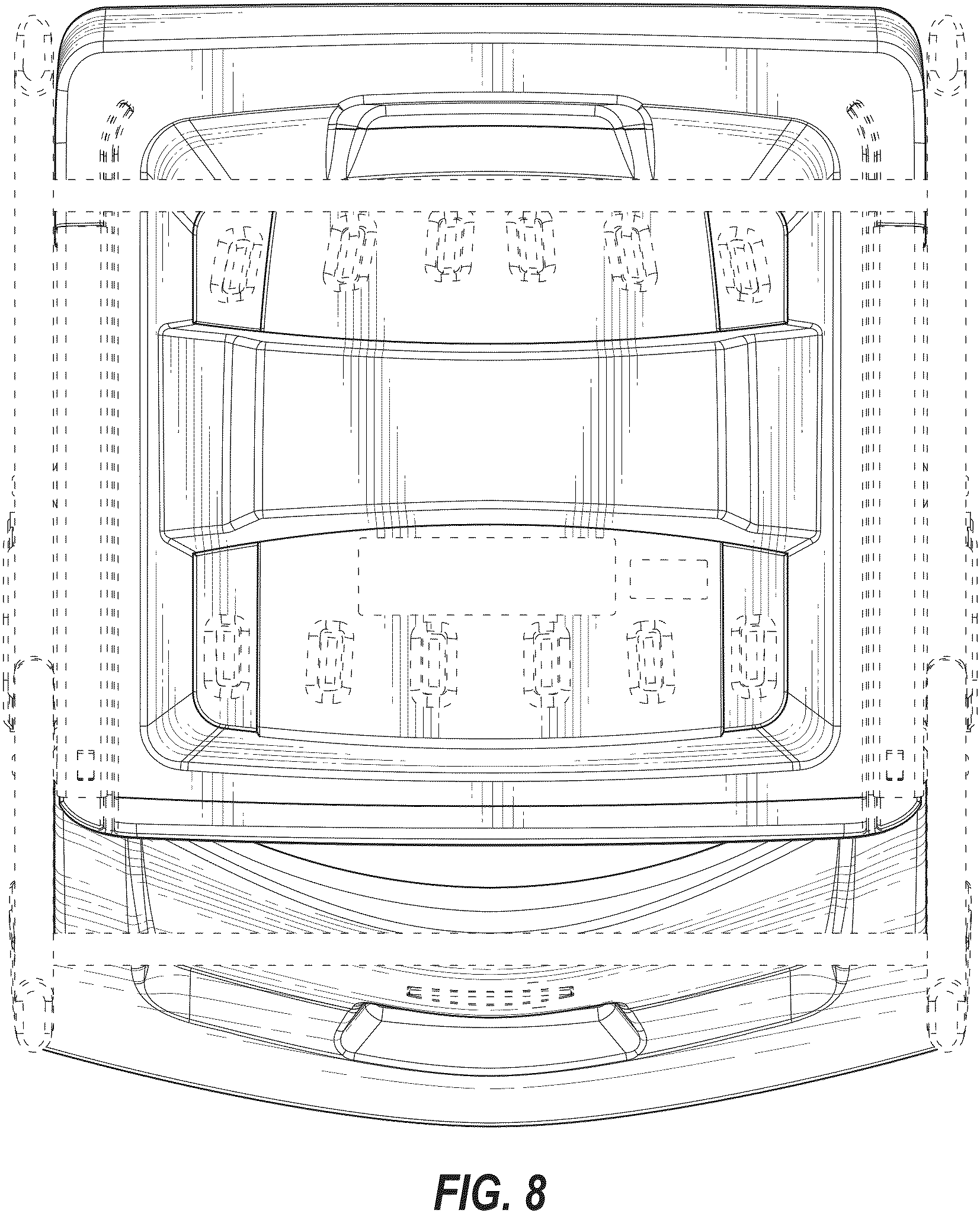 Patent USD1000145 Figure 8 – Chair