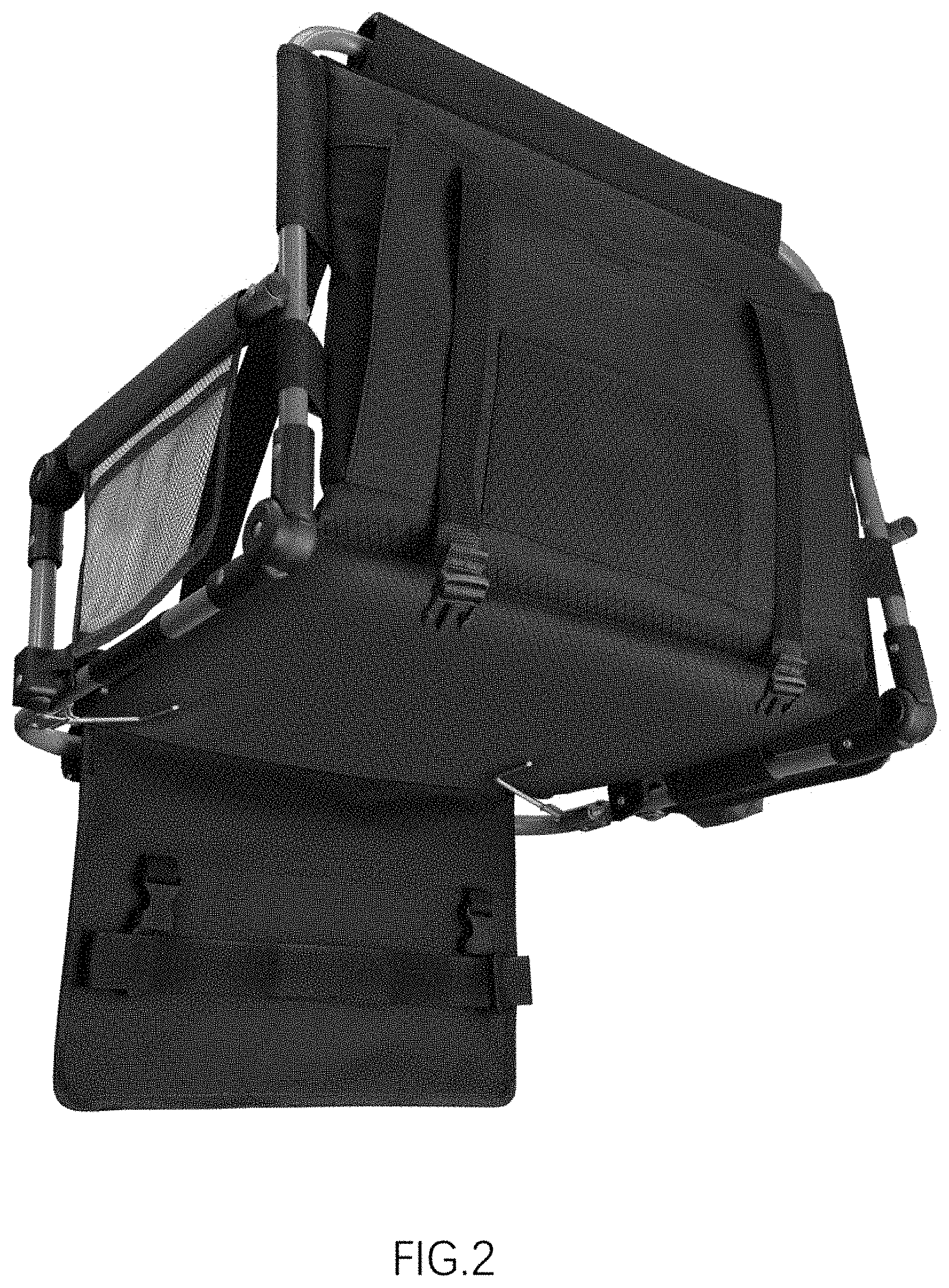 Patent USD1000146 Figure 2 – Folding chair
