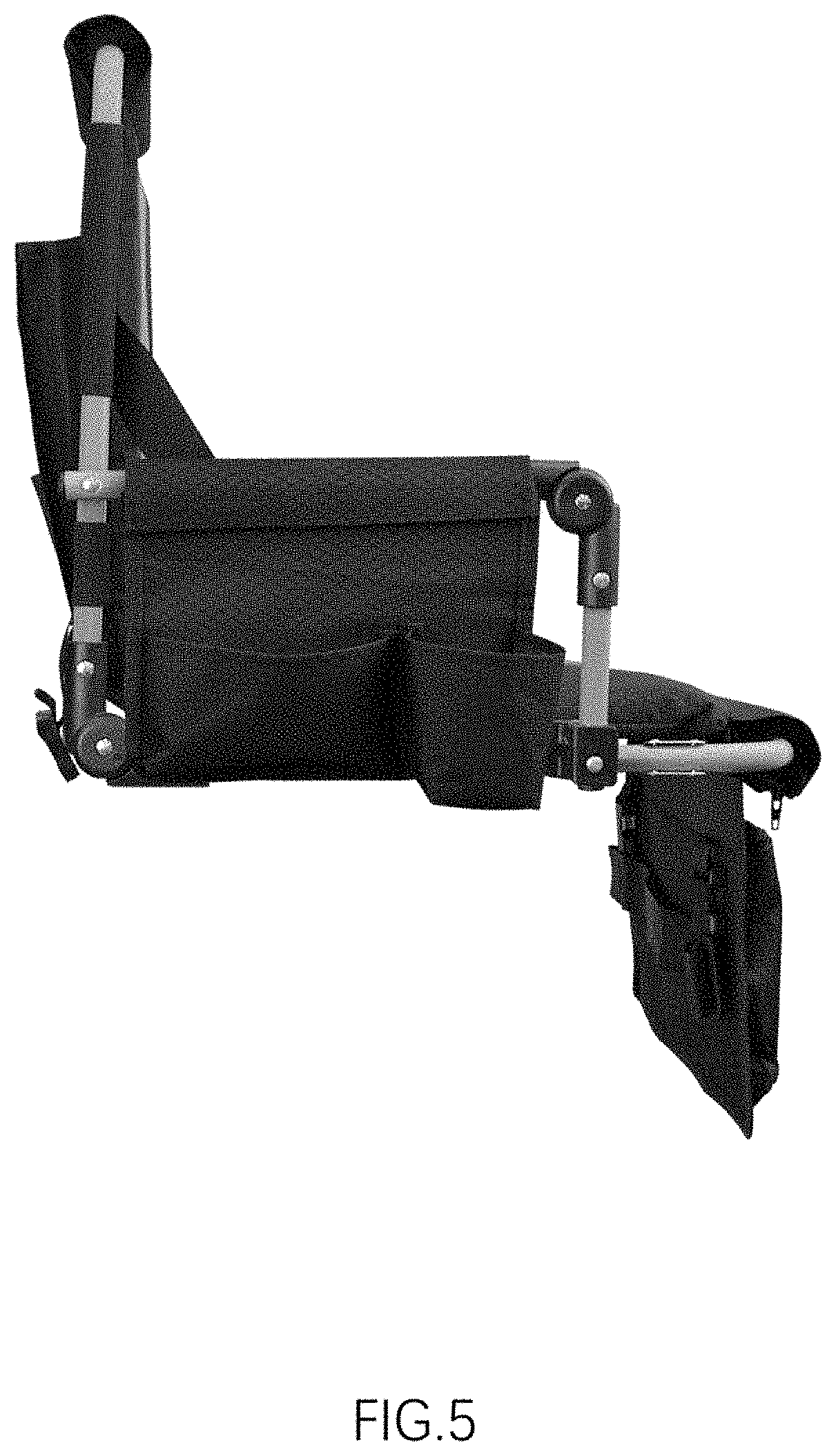 Patent USD1000146 Figure 5 – Folding chair