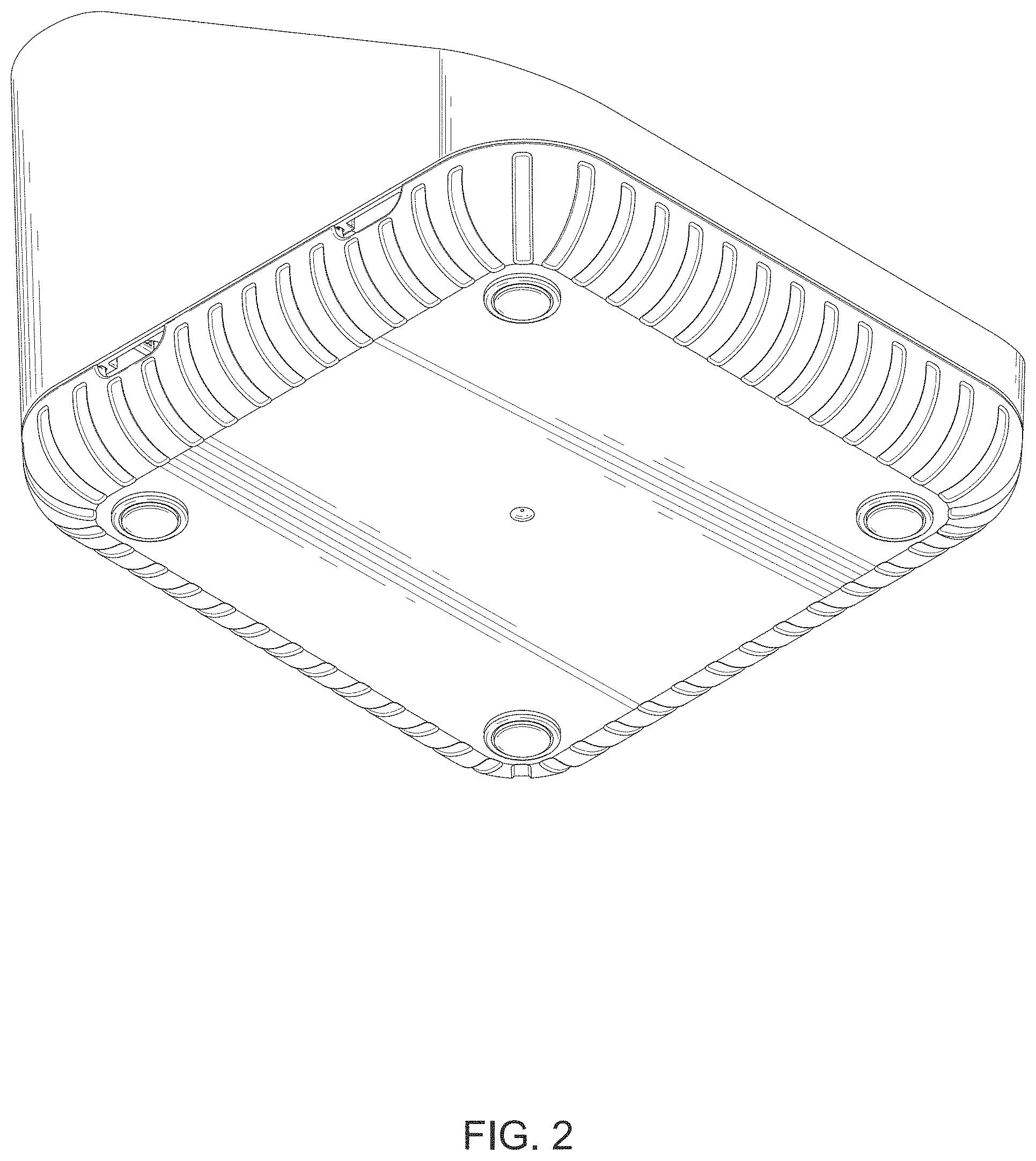 Patent USD1000155 Figure 2 – Toothbrush holder