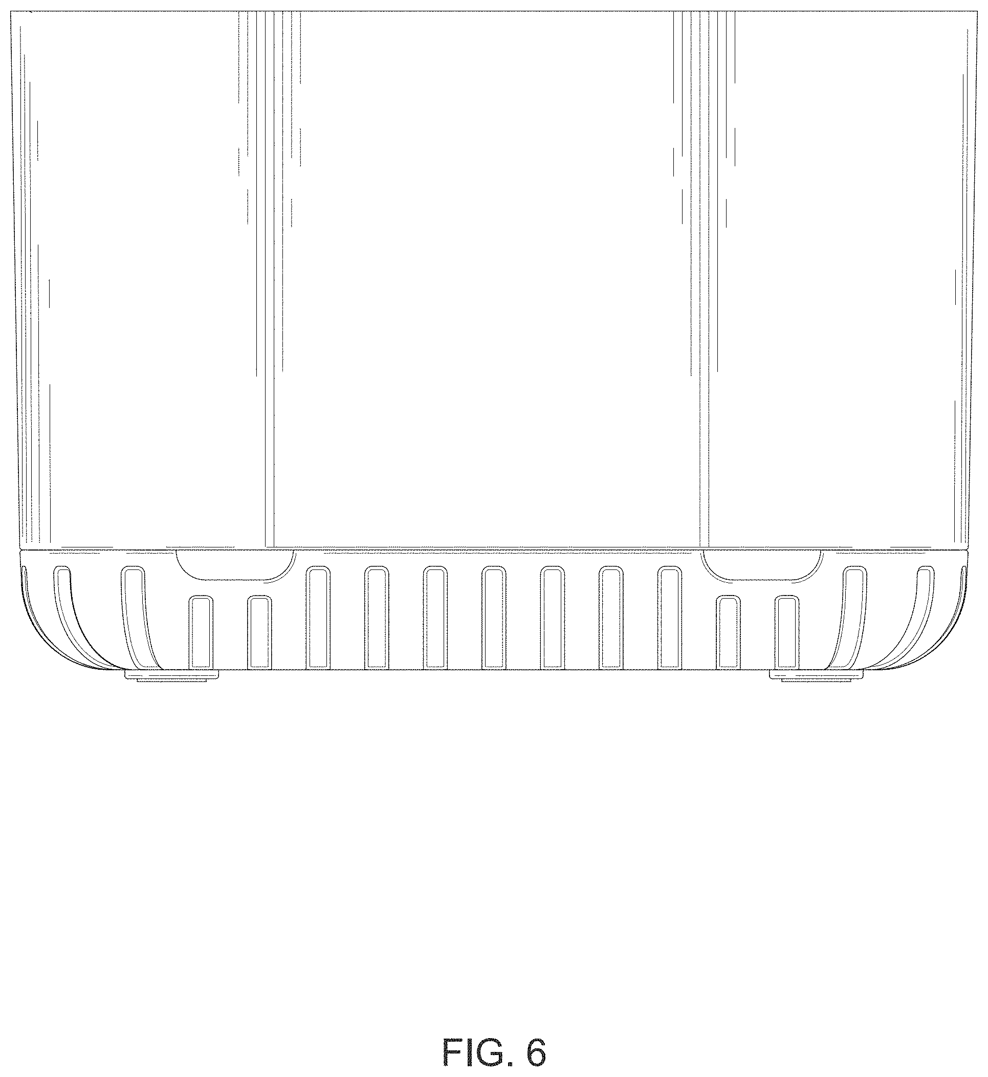 Patent USD1000155 Figure 6 – Toothbrush holder