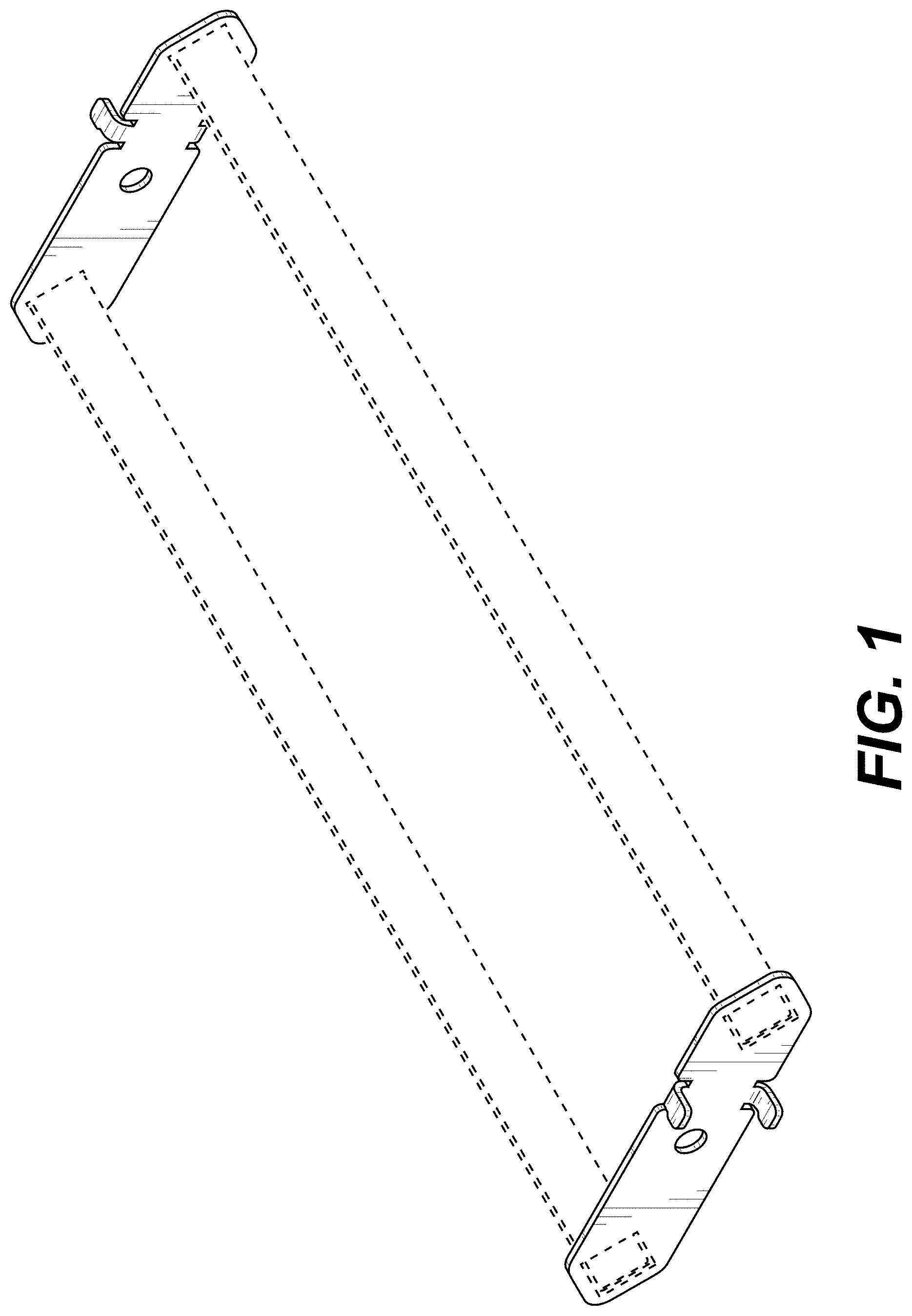 Patent USD1000157 Figure 1 – Shelf