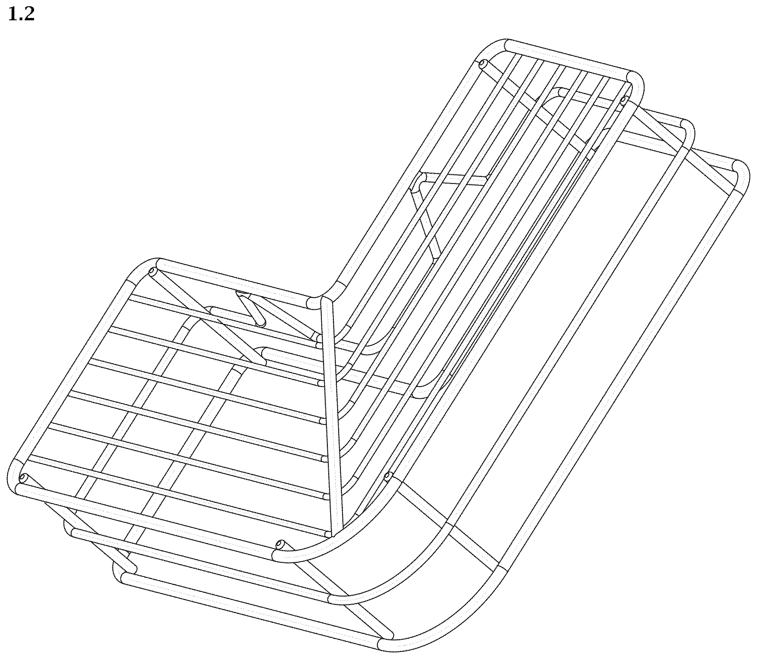 Patent USD1000158 Figure 2 – Bathroom shelf