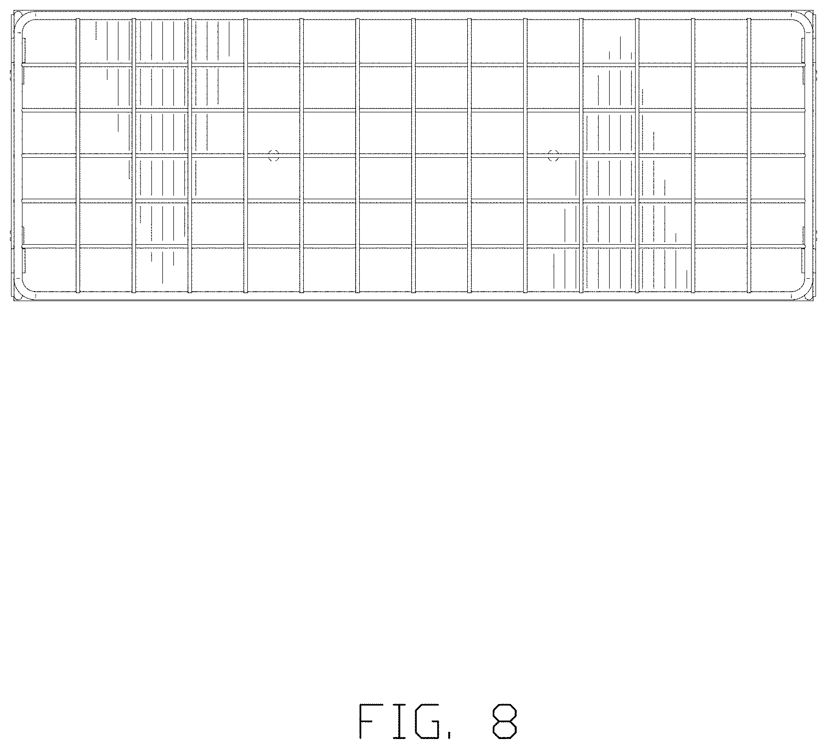 Patent USD1000160 Figure 8 – Bathroom shelf