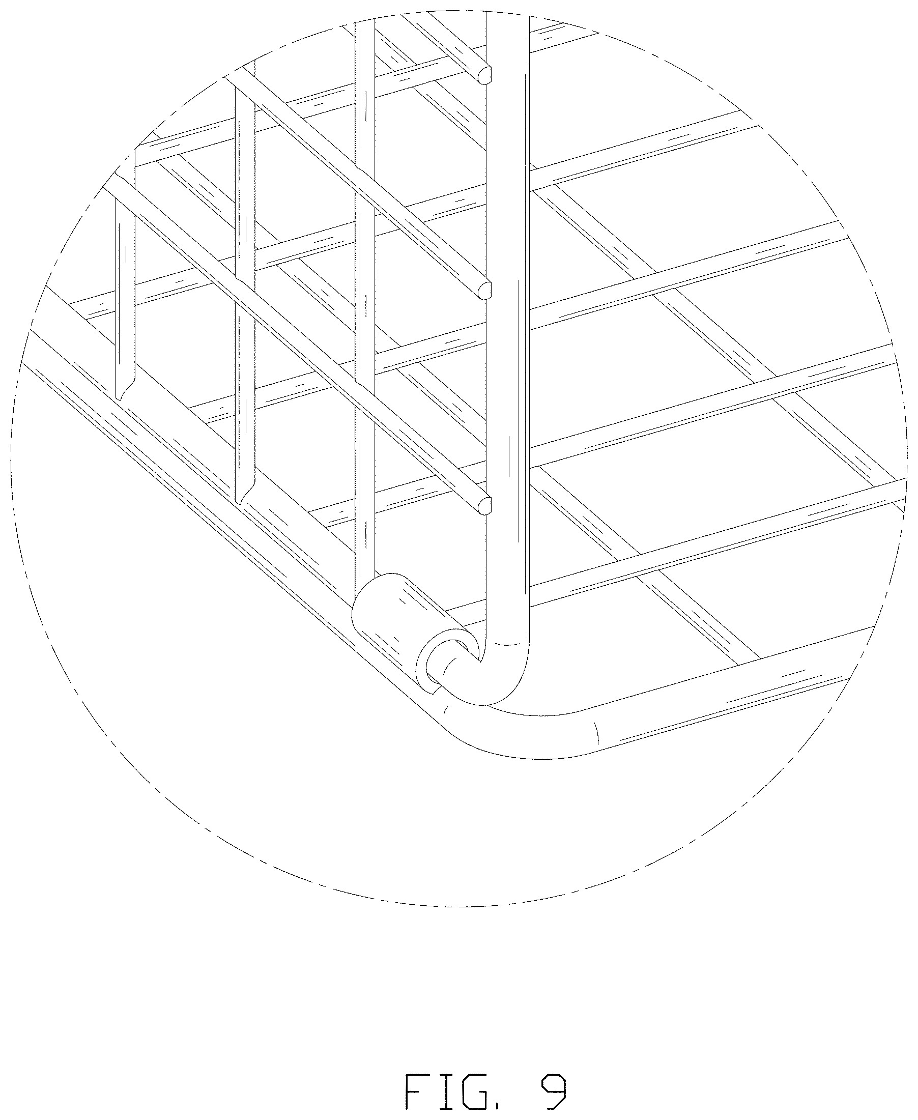 Patent USD1000160 Figure 9 – Bathroom shelf