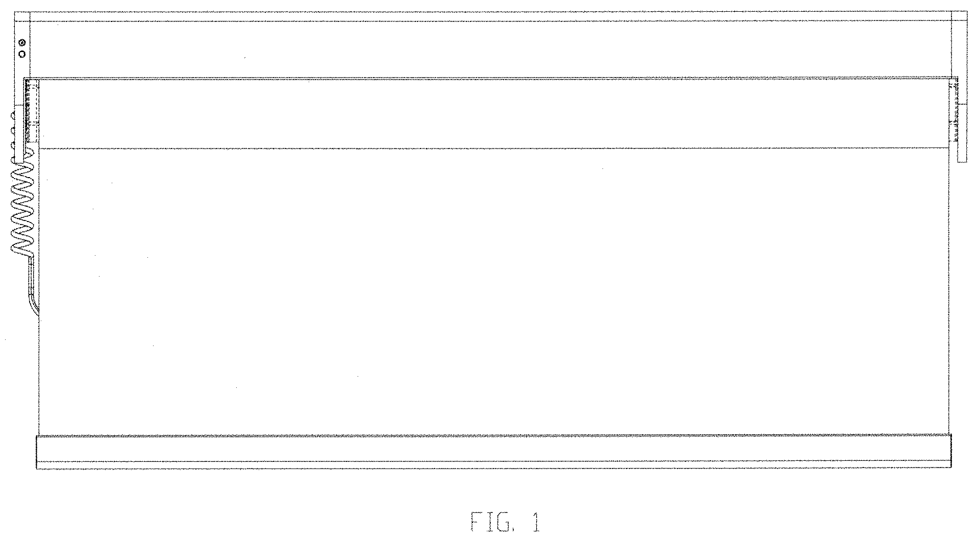 Patent USD1000161 Figure 1 – Solar roller blind
