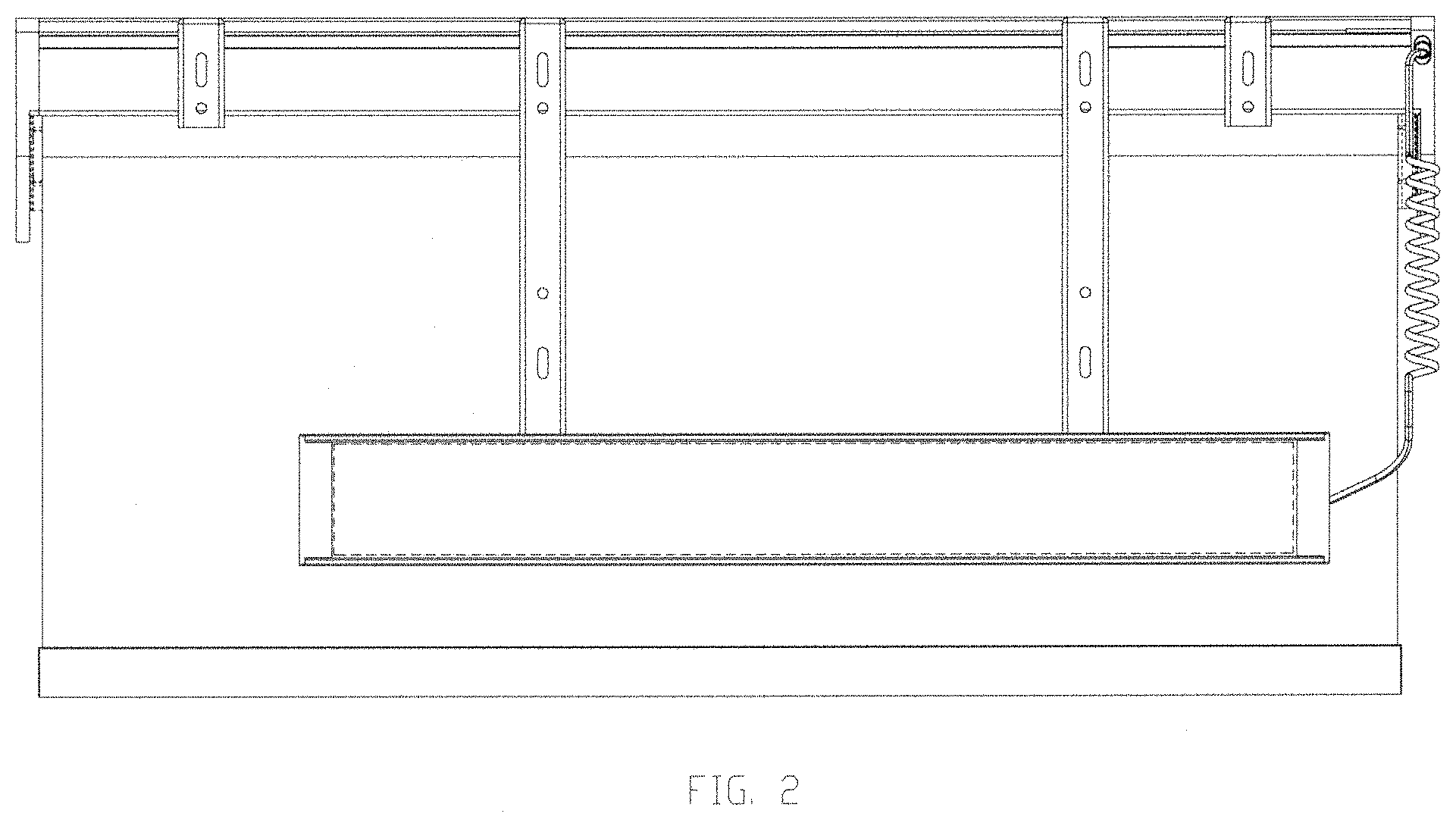Patent USD1000161 Figure 2 – Solar roller blind