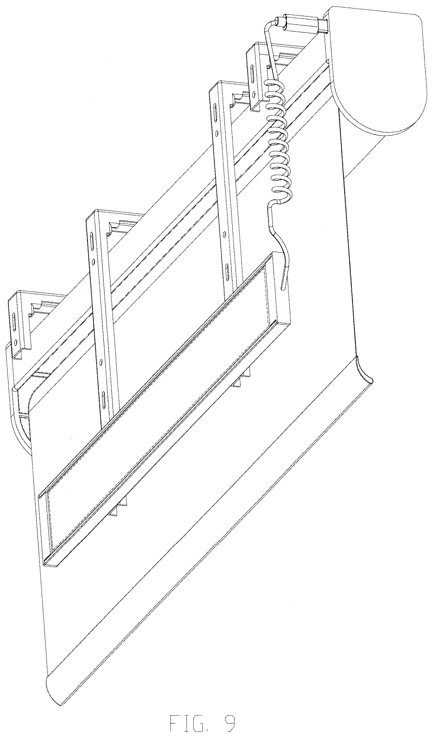 Patent USD1000161 Figure 9 – Solar roller blind