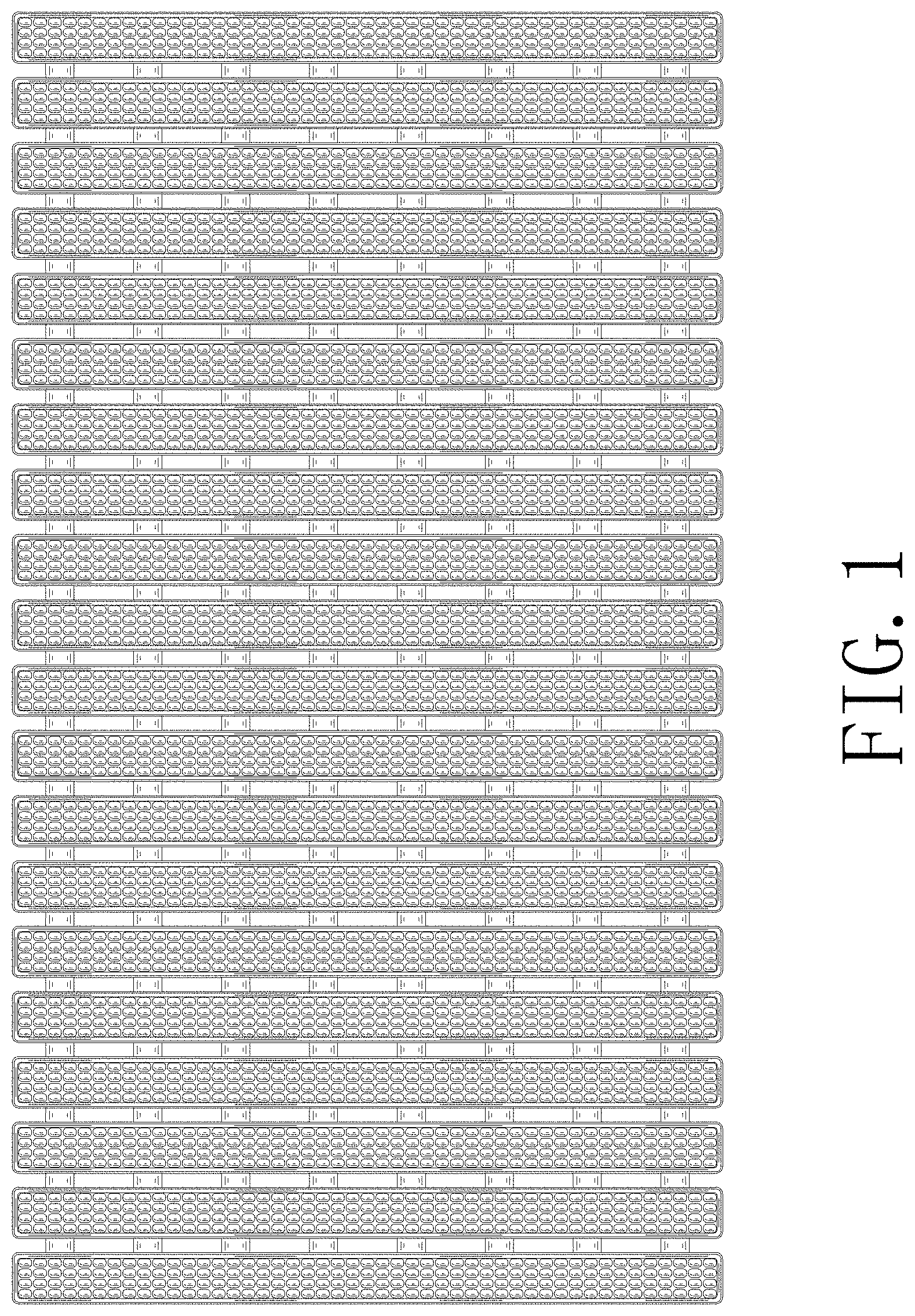 Patent USD1000162 Figure 1 – Bath mat