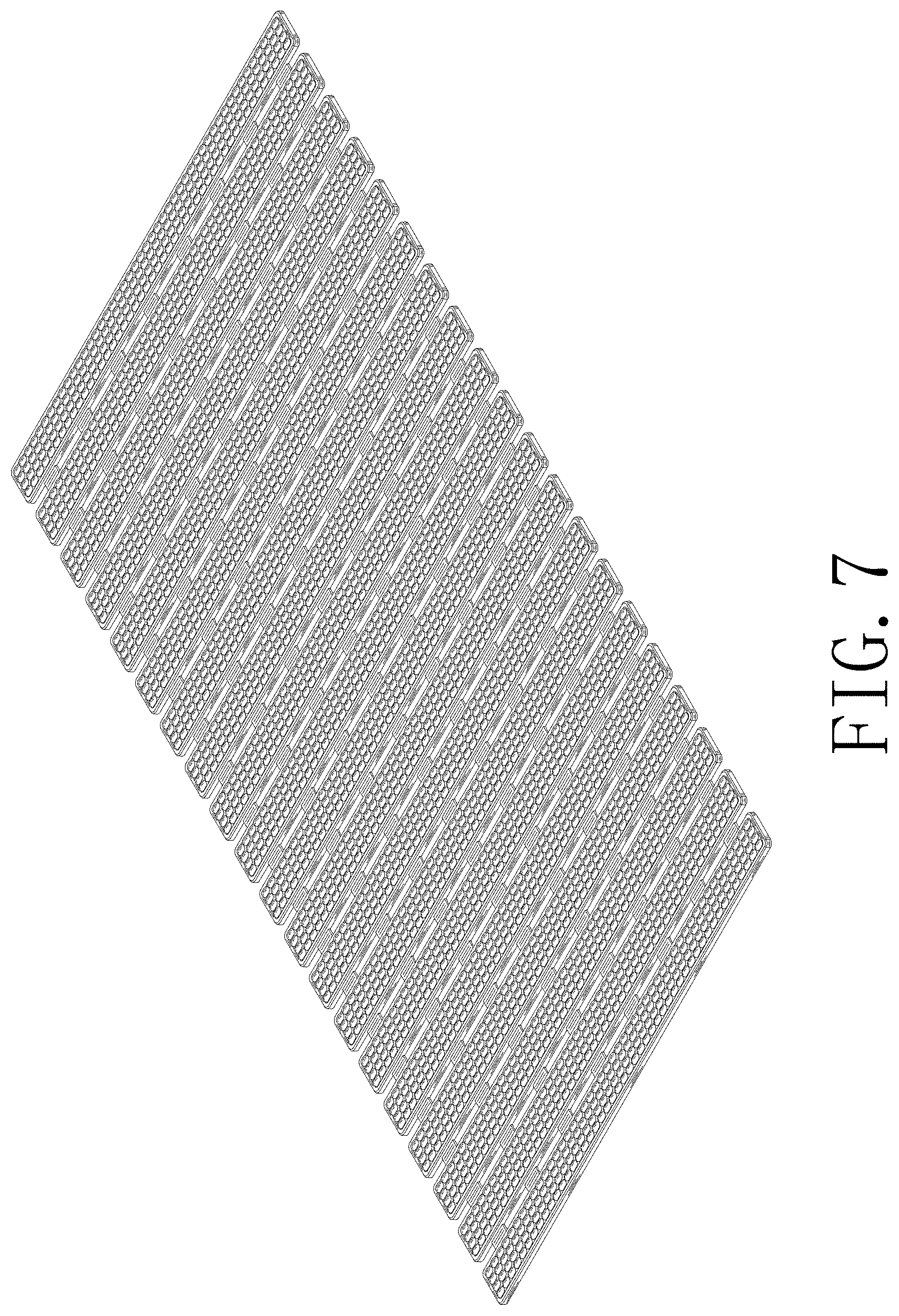 Patent USD1000162 Figure 7 – Bath mat