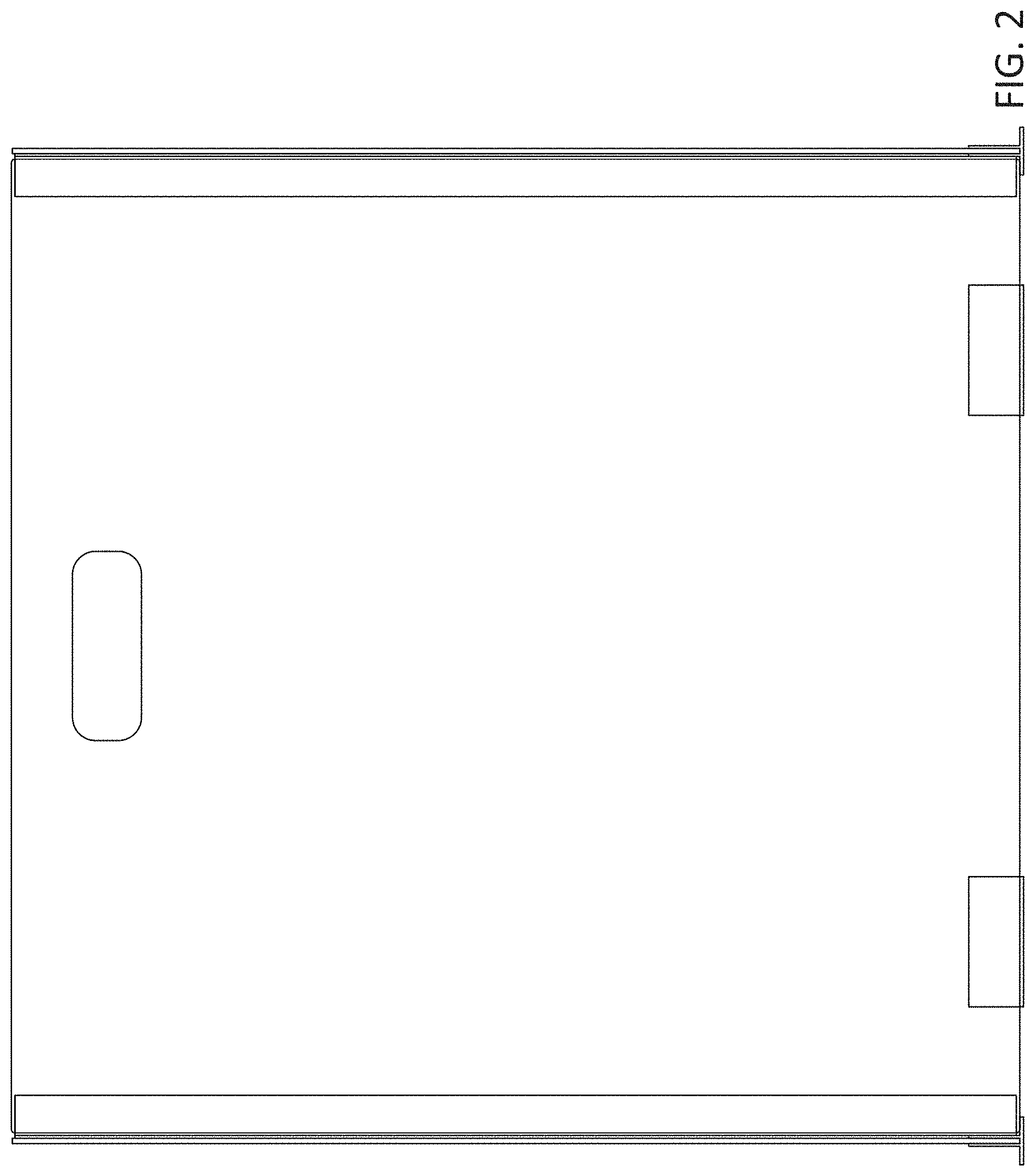 Patent USD1000164 Figure 2 – Tabletop protective shield