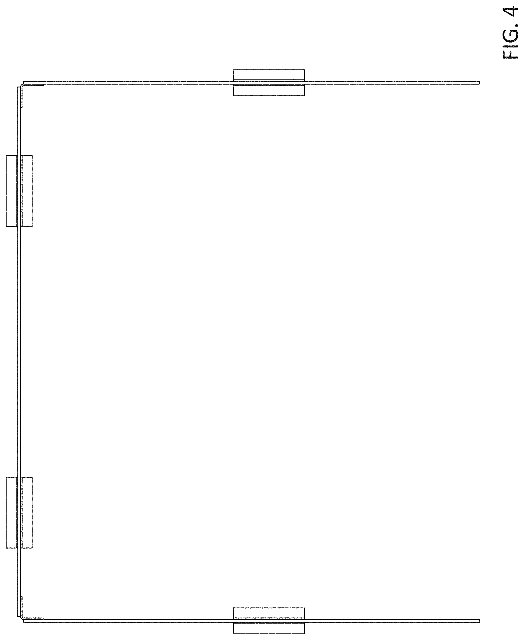 Patent USD1000164 Figure 4 – Tabletop protective shield