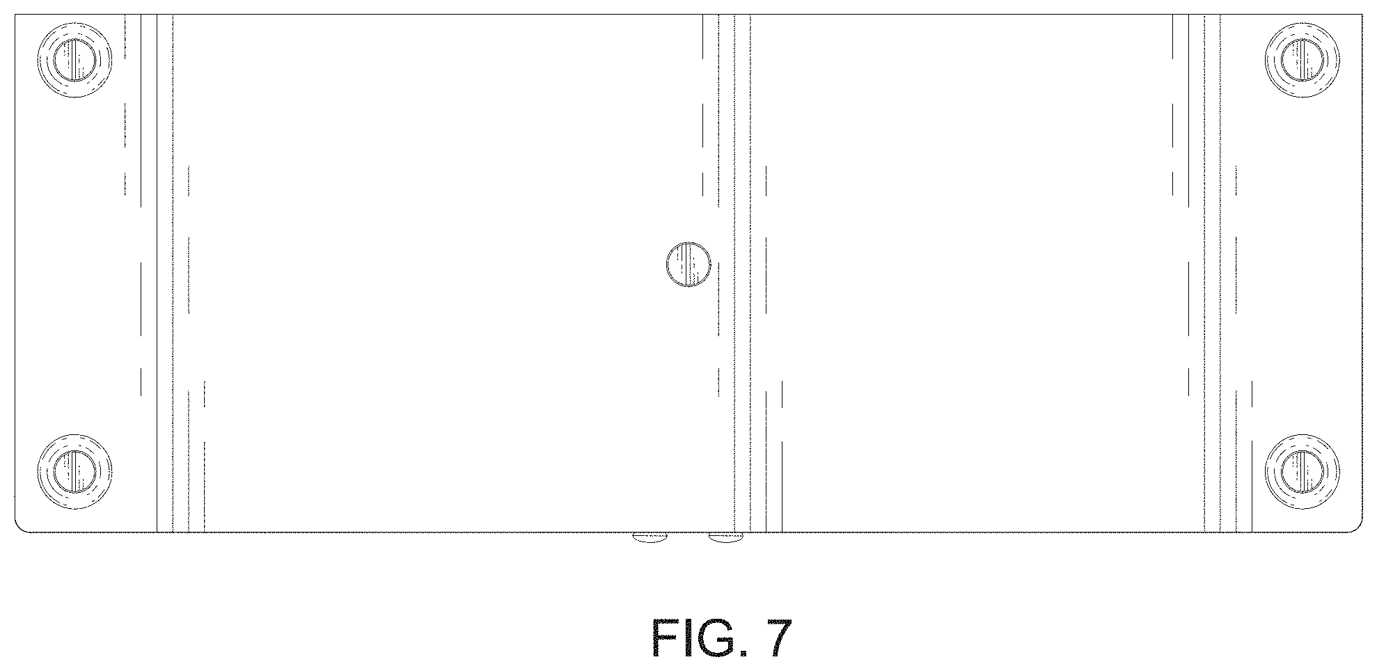 Patent USD1000165 Figure 7 – Shoes storage bench