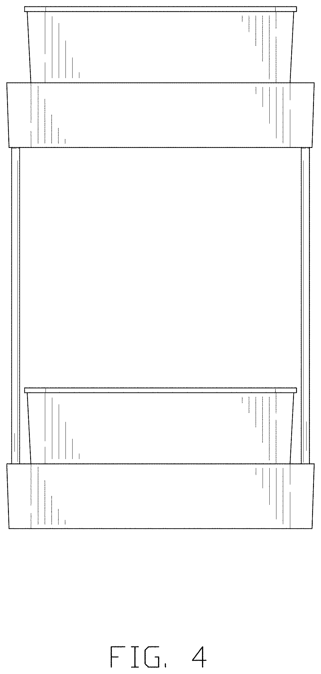 Patent USD1000168 Figure 4 – Storage rack