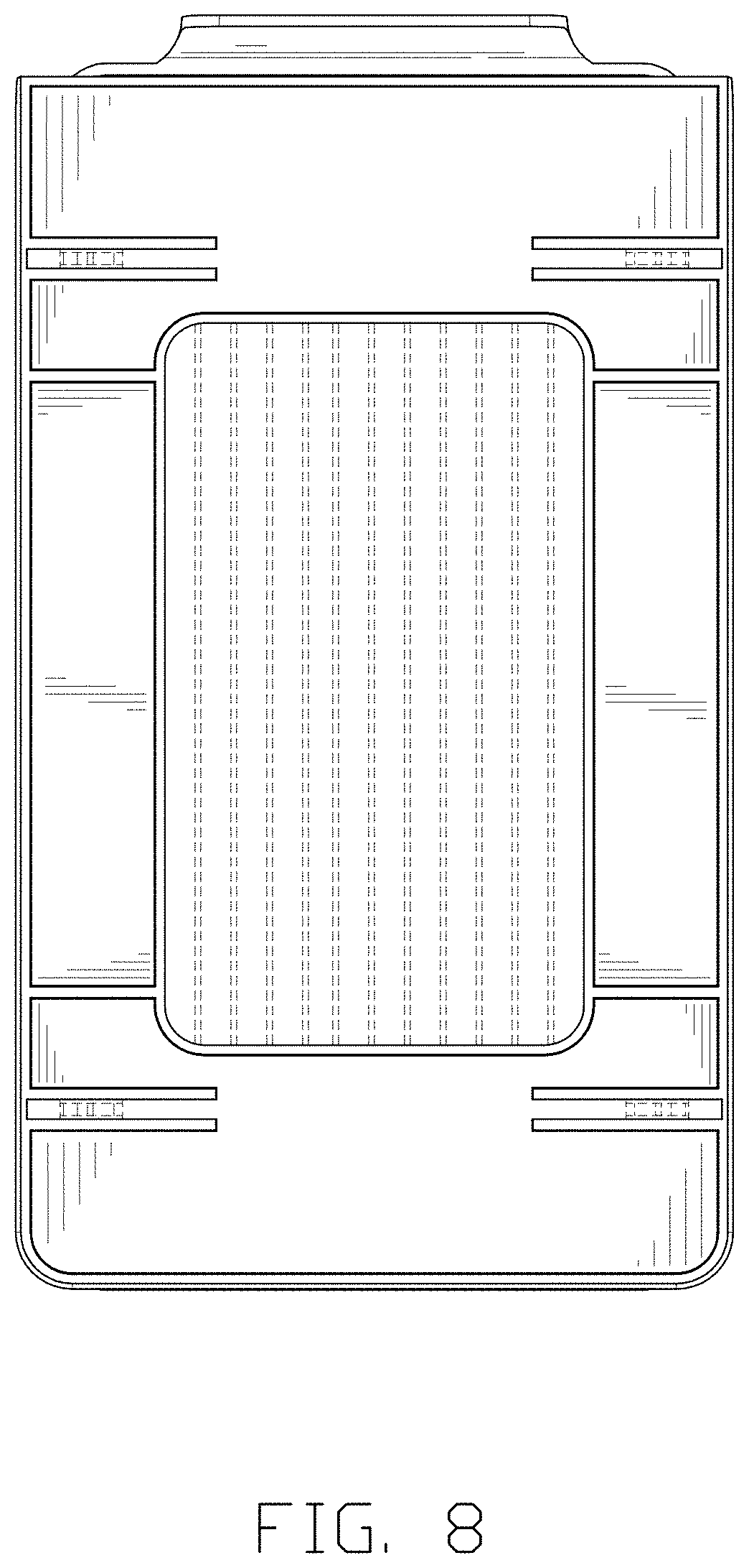 Patent USD1000168 Figure 8 – Storage rack