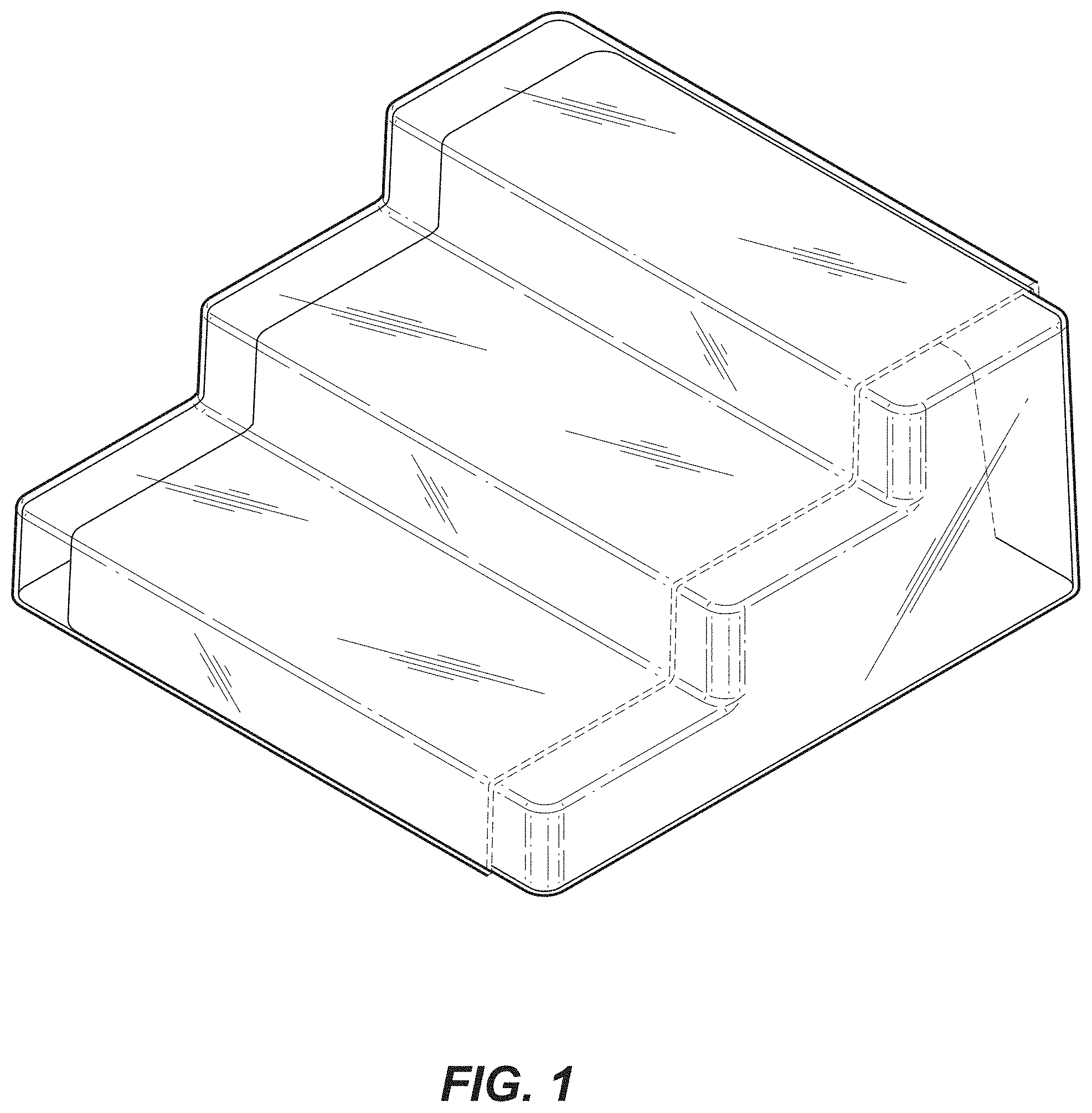 Patent USD1000169 Figure 1 – Shelf