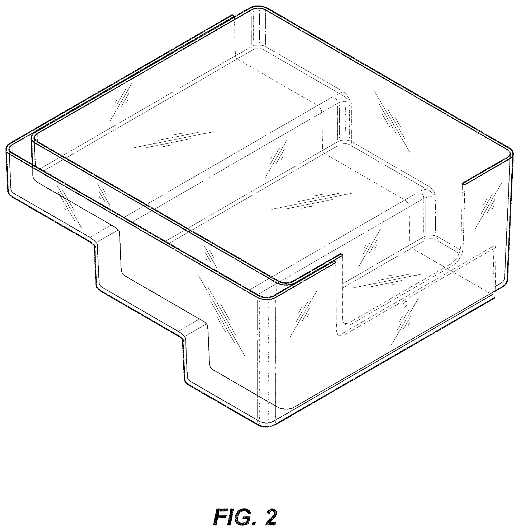 Patent USD1000169 Figure 2 – Shelf
