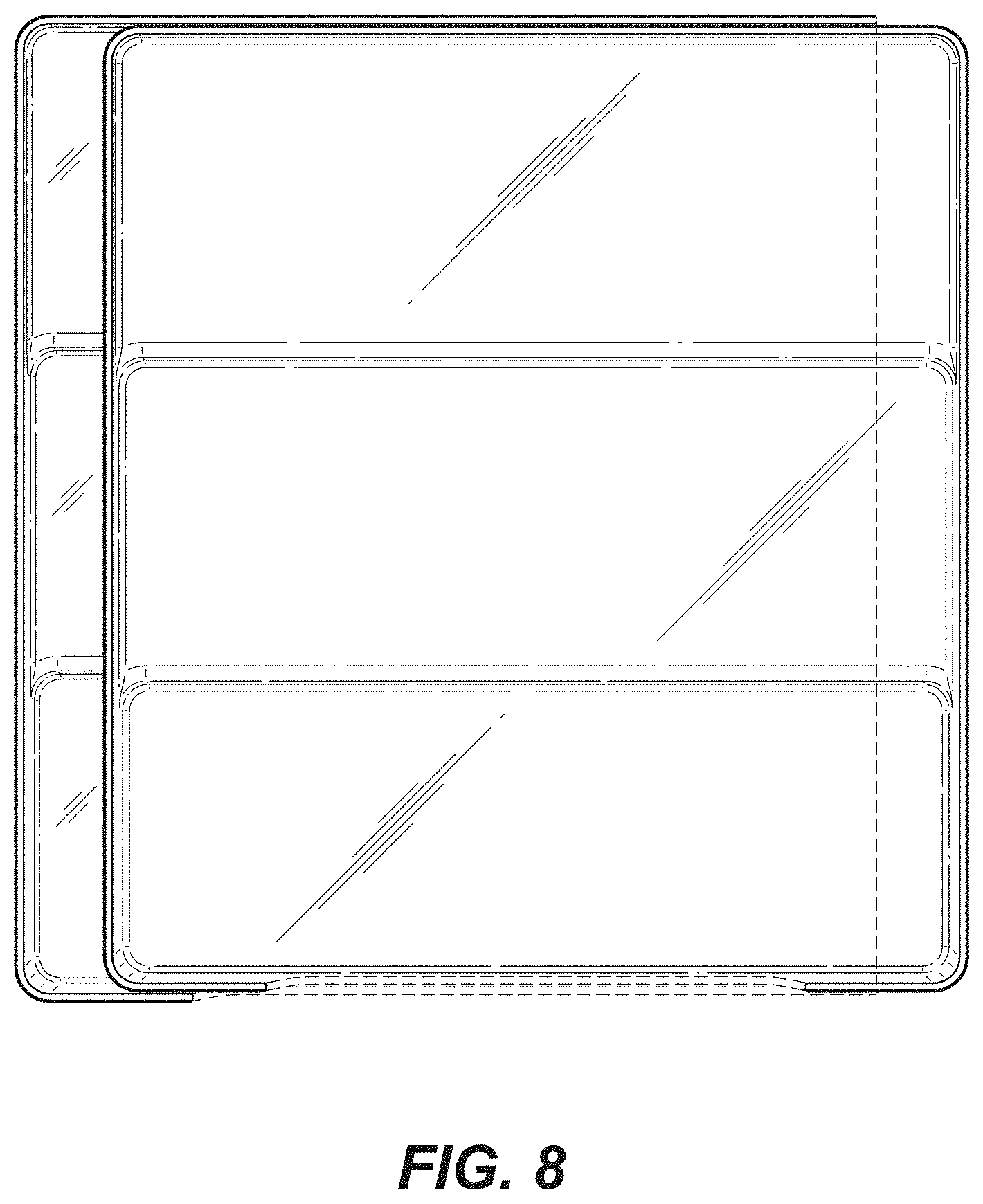 Patent USD1000169 Figure 6 – Shelf