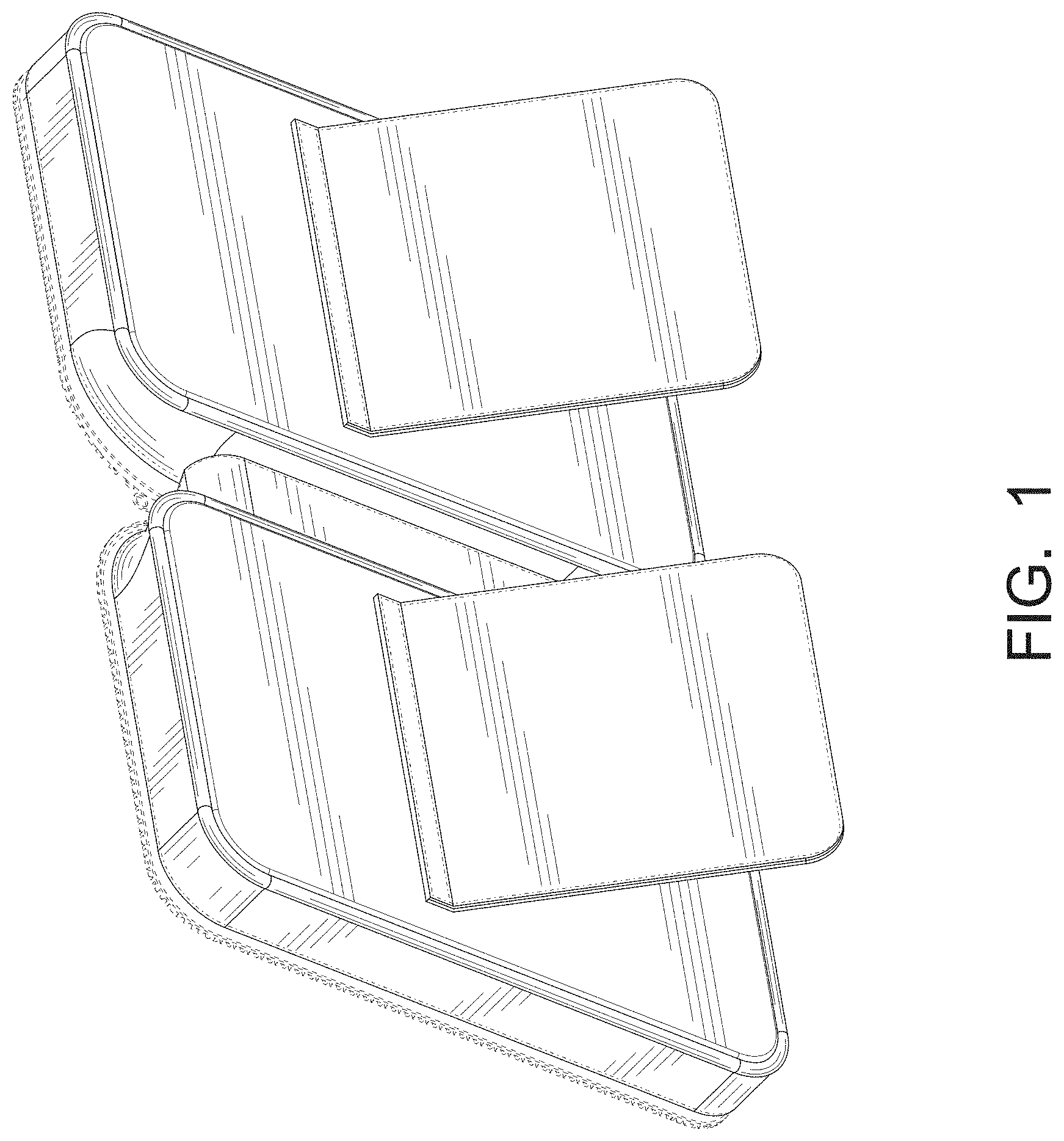 Patent USD1000170 Figure 1 – Bible display case