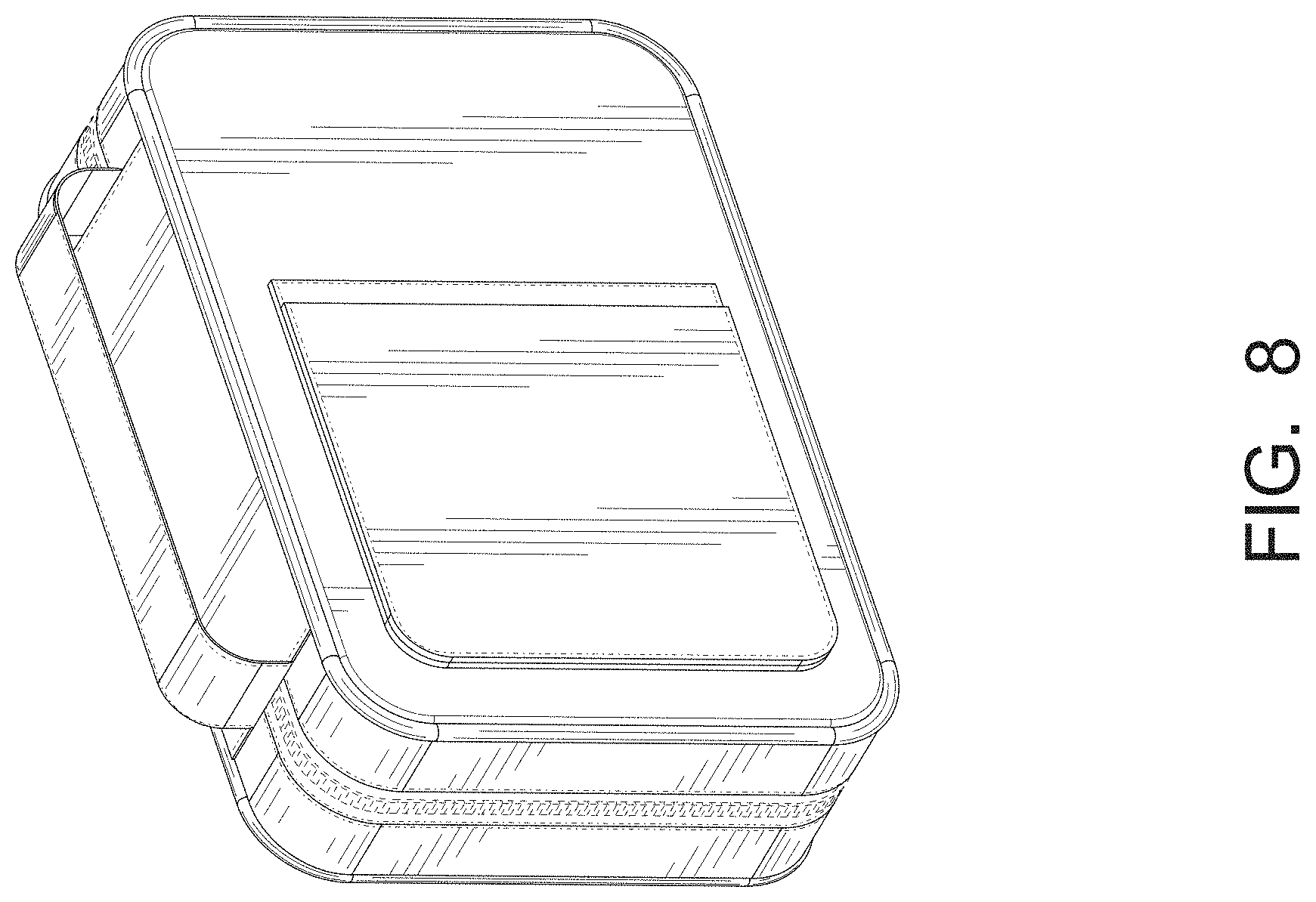 Patent USD1000170 Figure 8 – Bible display case