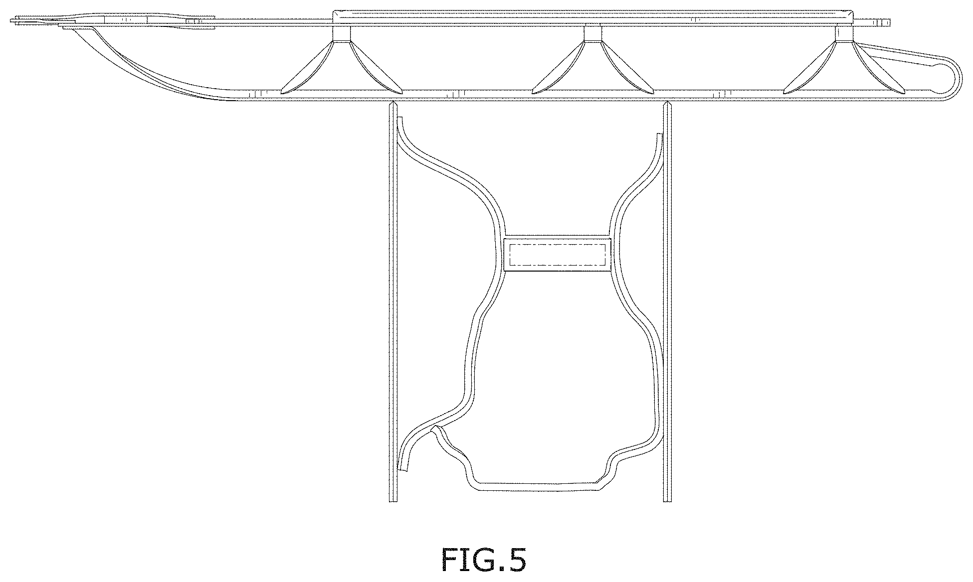 Patent USD1000171 Figure 4 – Sled table