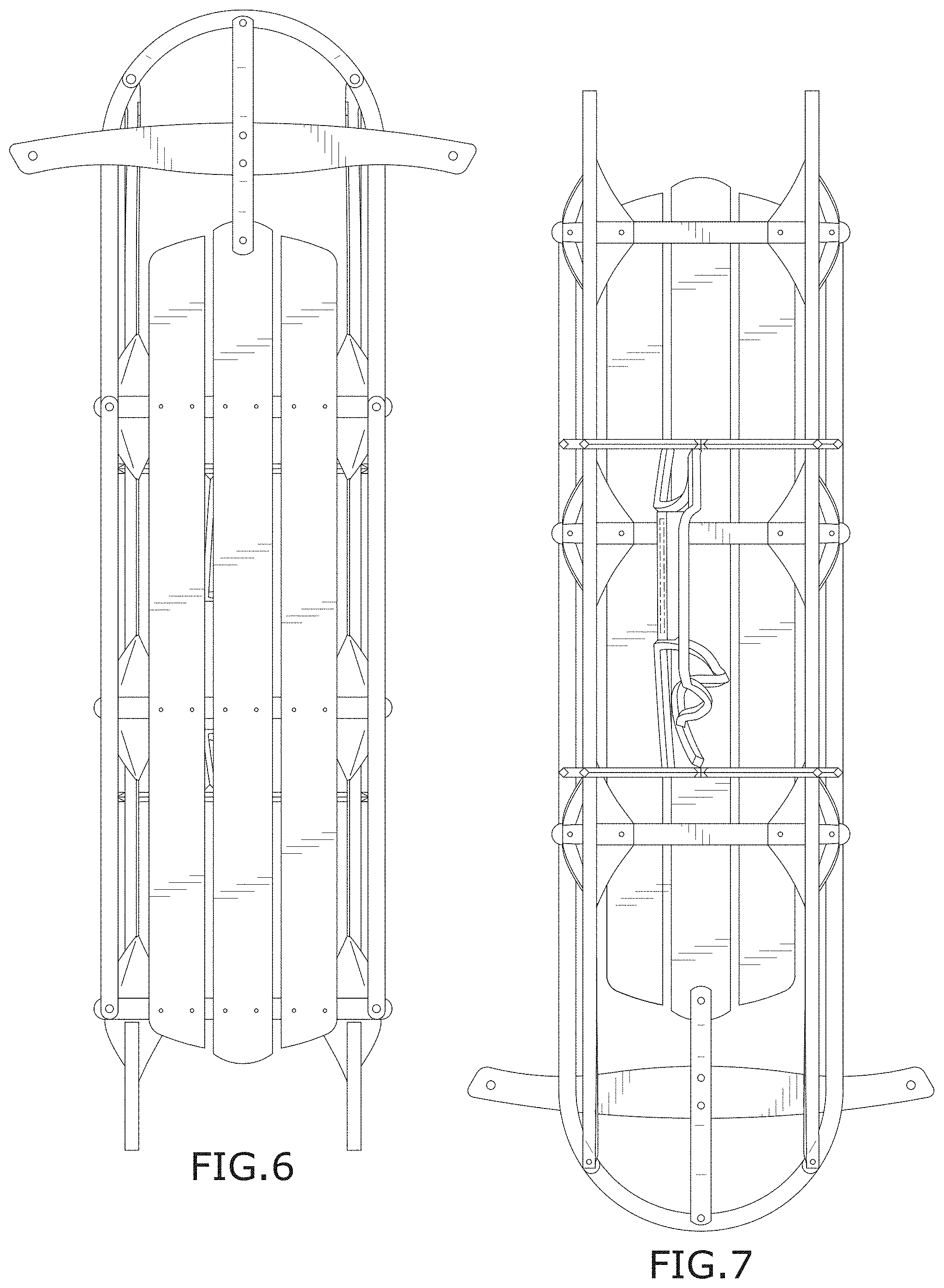 Patent USD1000171 Figure 5 – Sled table