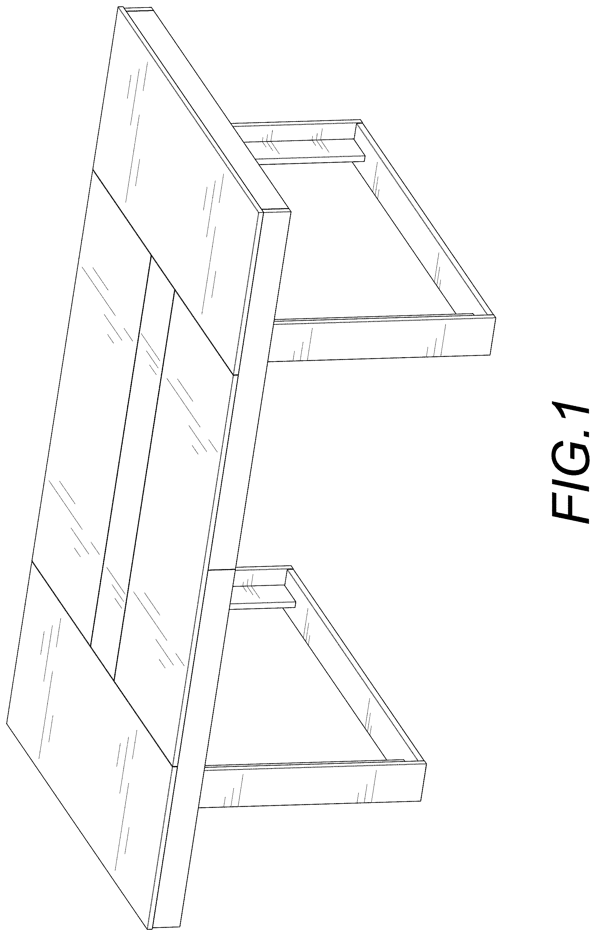 Patent USD1000173 Figure 1 – Dining table