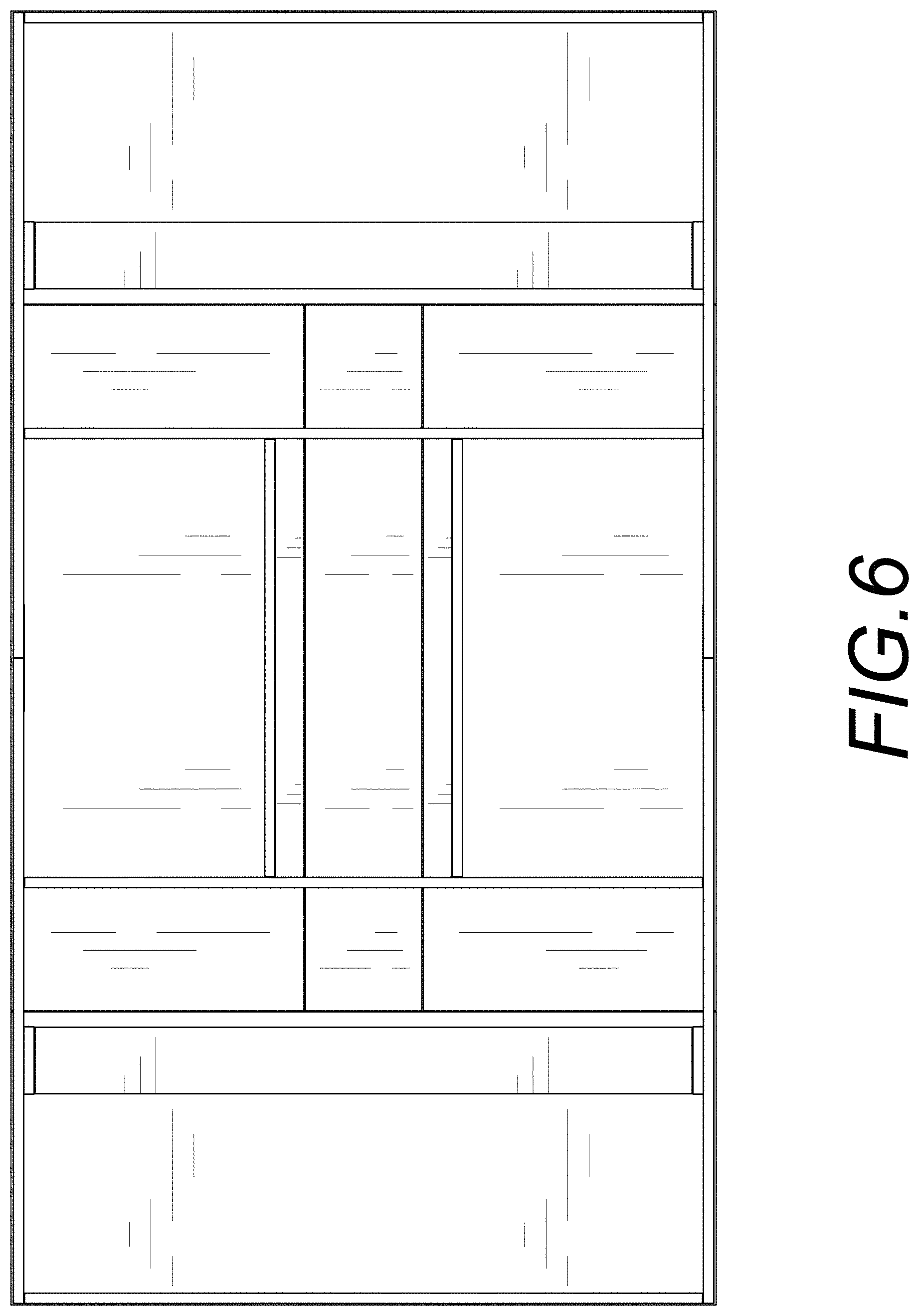 Patent USD1000173 Figure 6 – Dining table