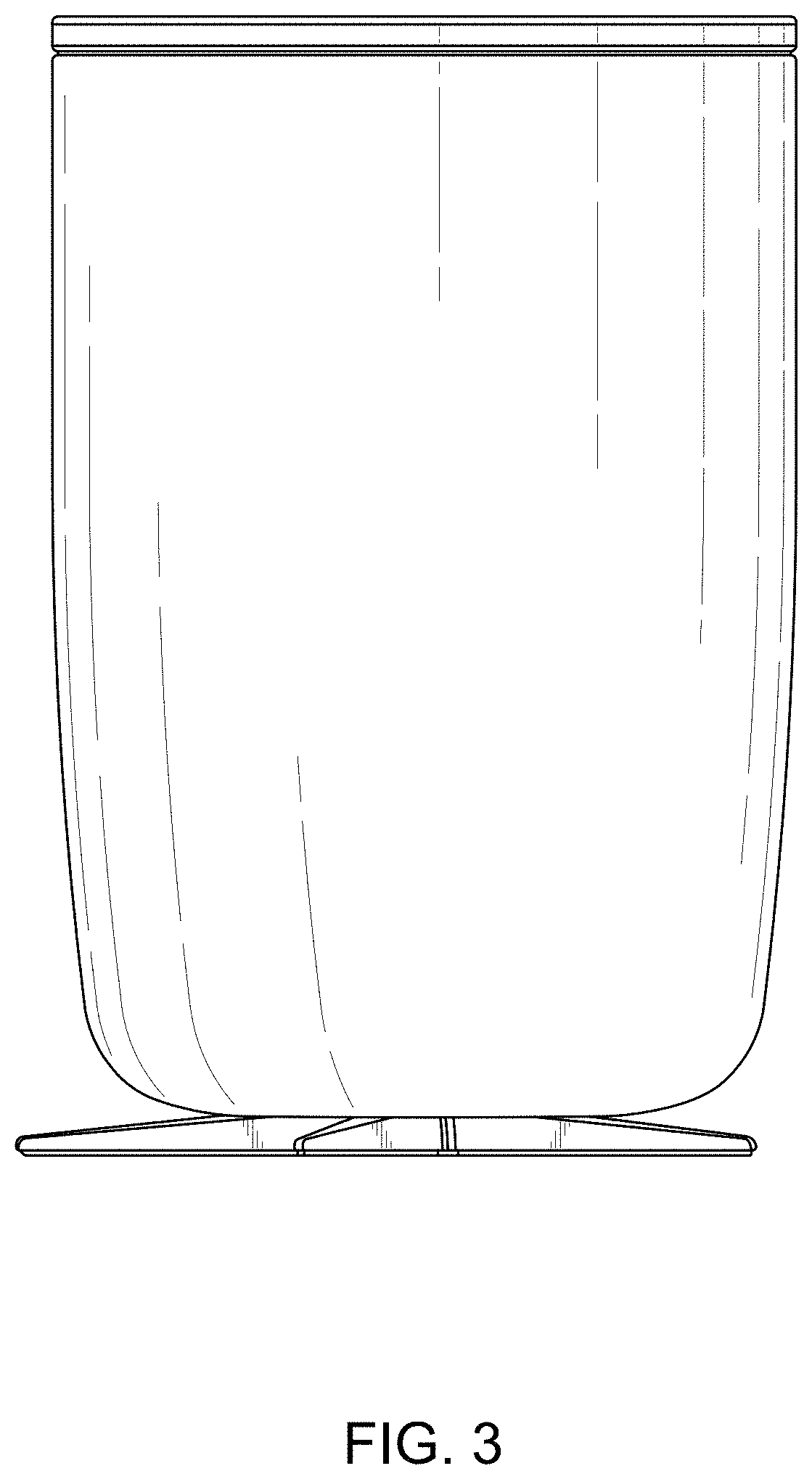 Patent USD1000175 Figure 3 – Table