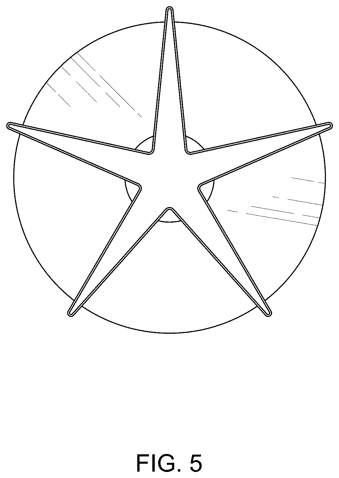 Patent USD1000175 Figure 5 – Table