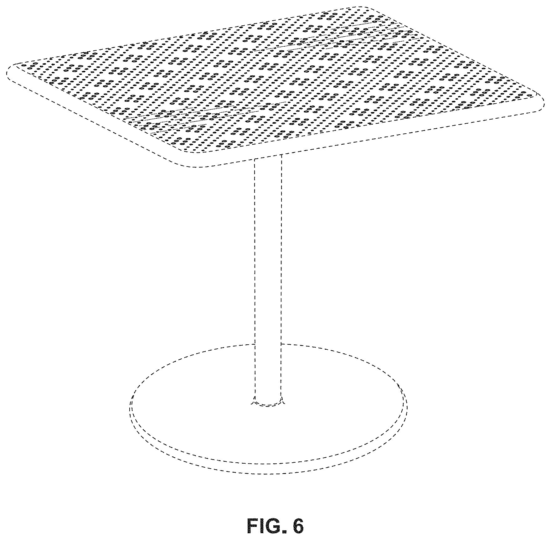 Patent USD1000177 Figure 4 – Table top