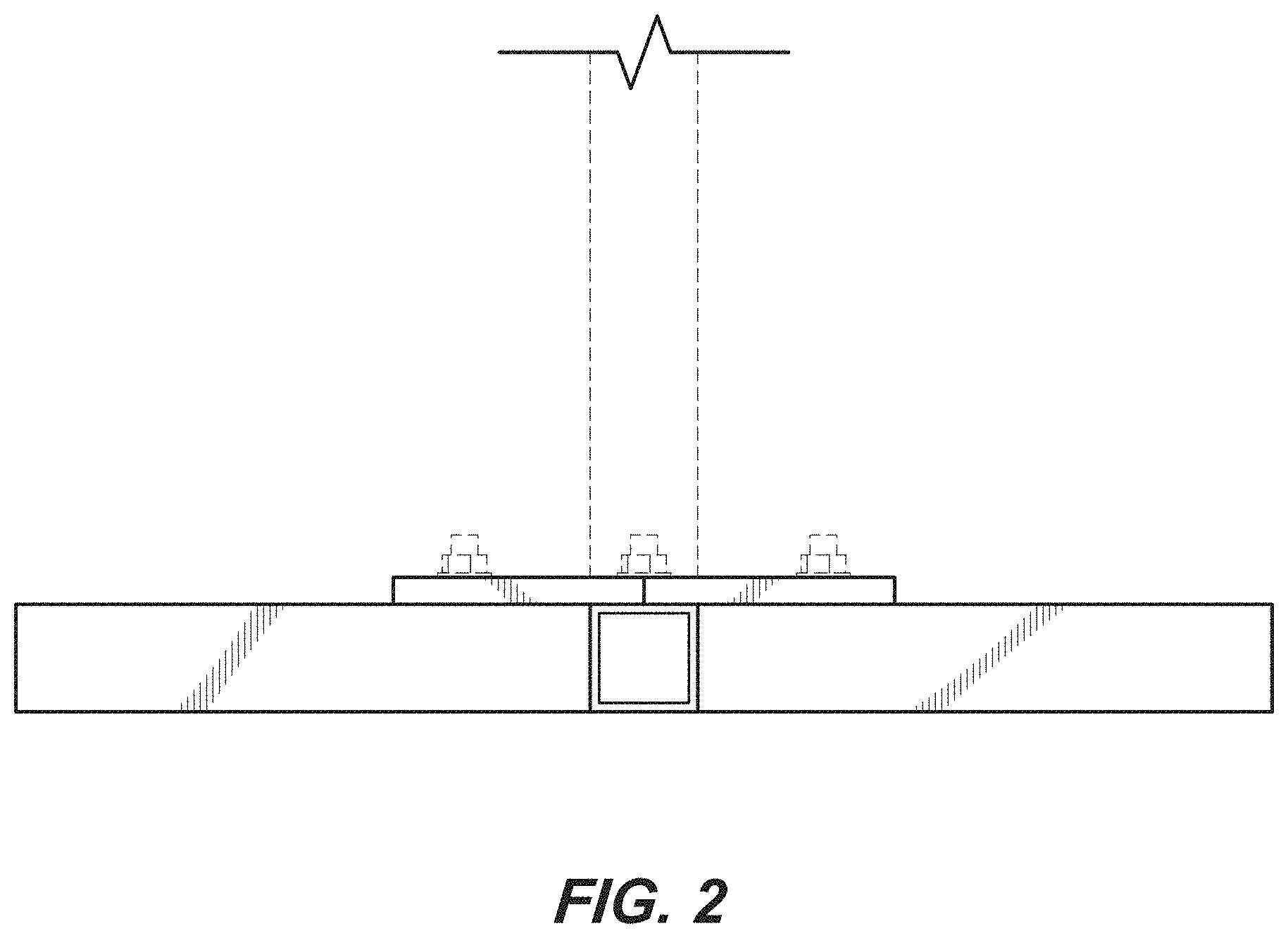 Patent USD1000178 Figure 2 – Round pole base
