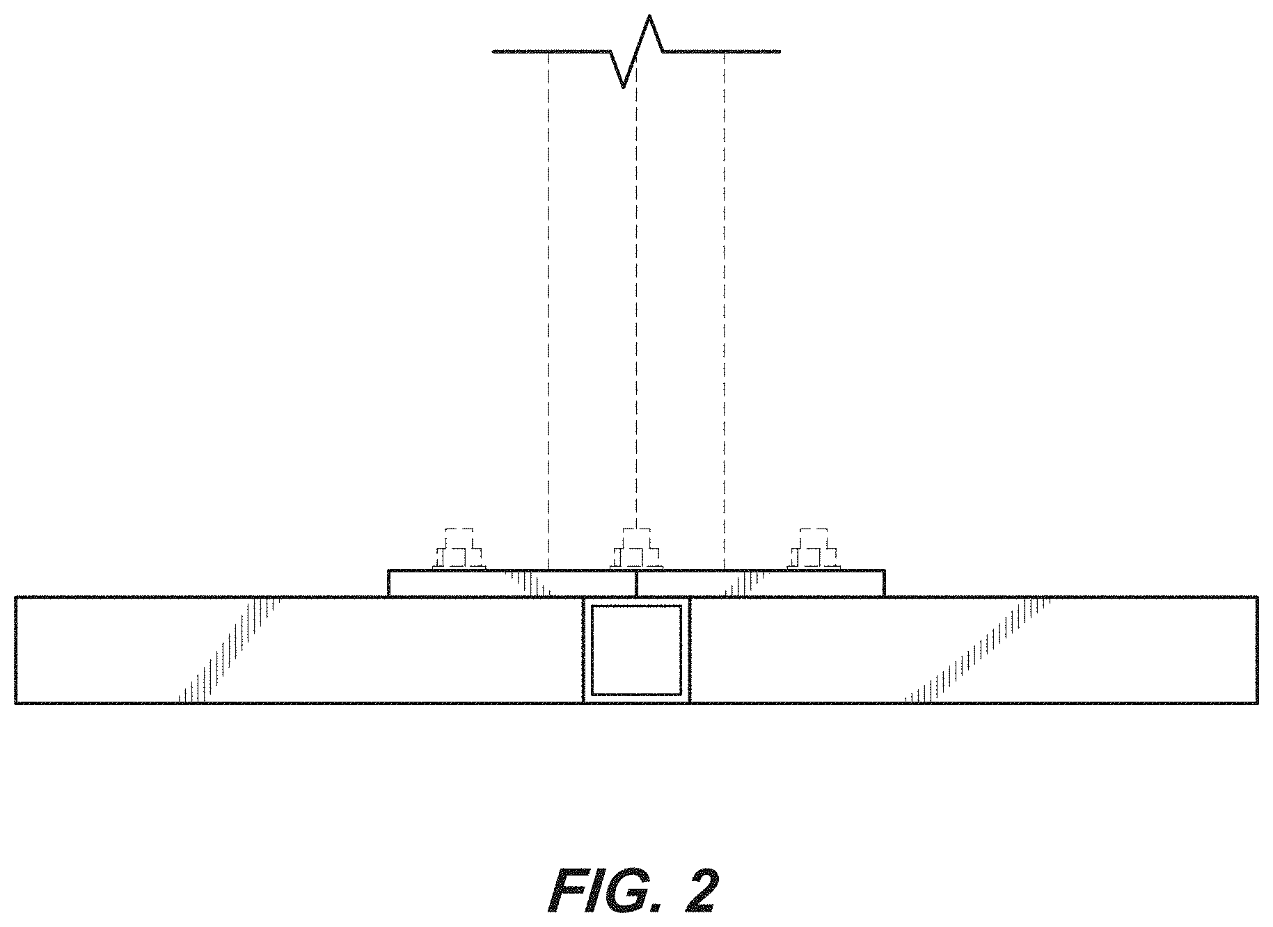 Patent USD1000179 Figure 2 – Square pole base