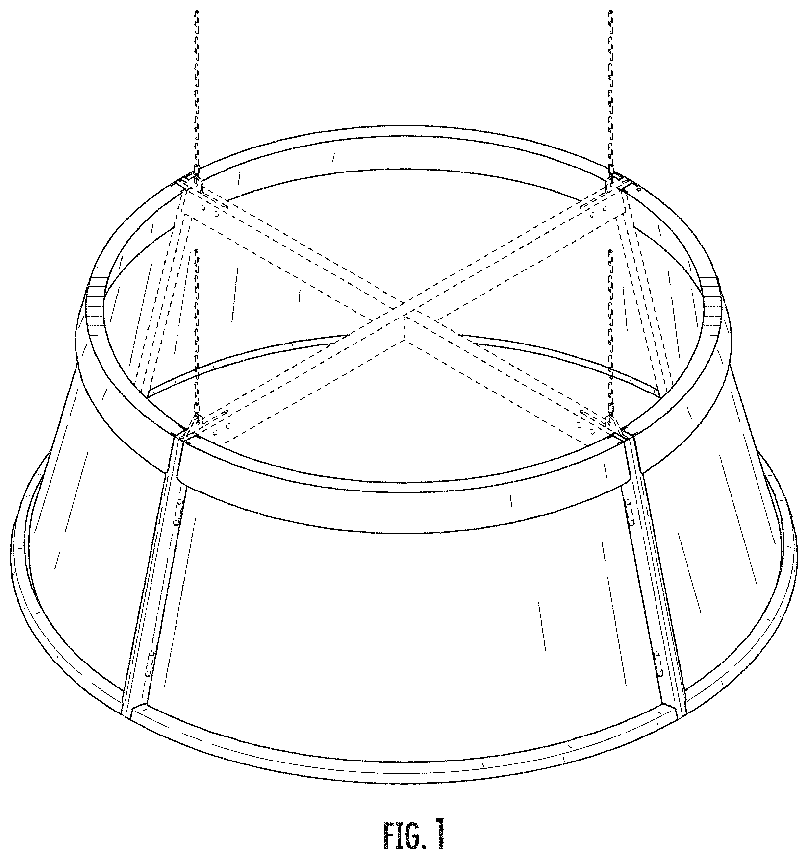 Patent USD1000180 Figure 1 – Acoustic cone